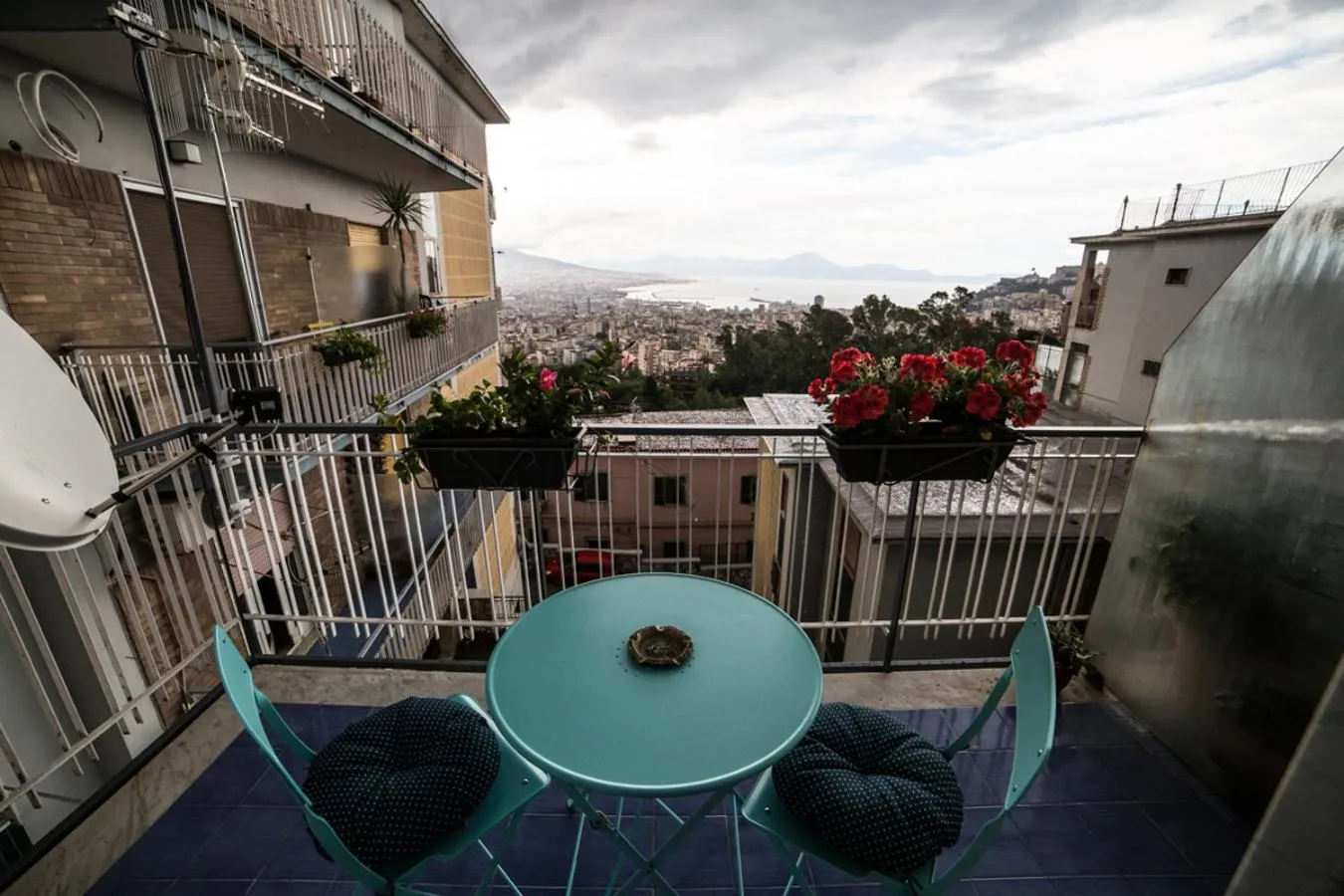 Balcony/Terrace in B&B Pacifico