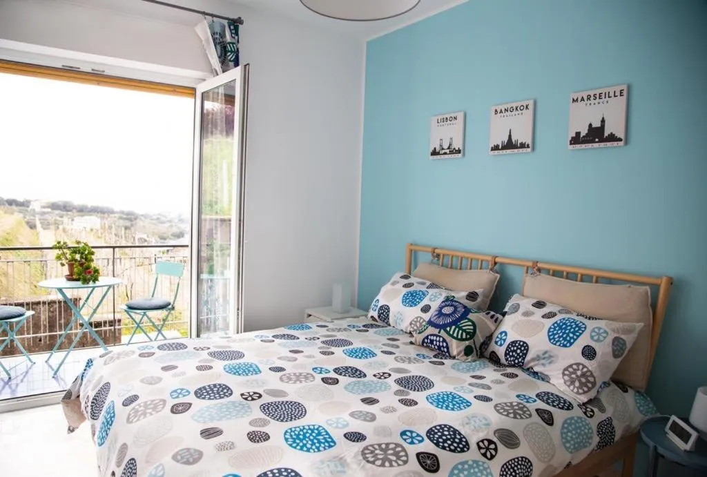 Bedroom, Bed in B&B Pacifico