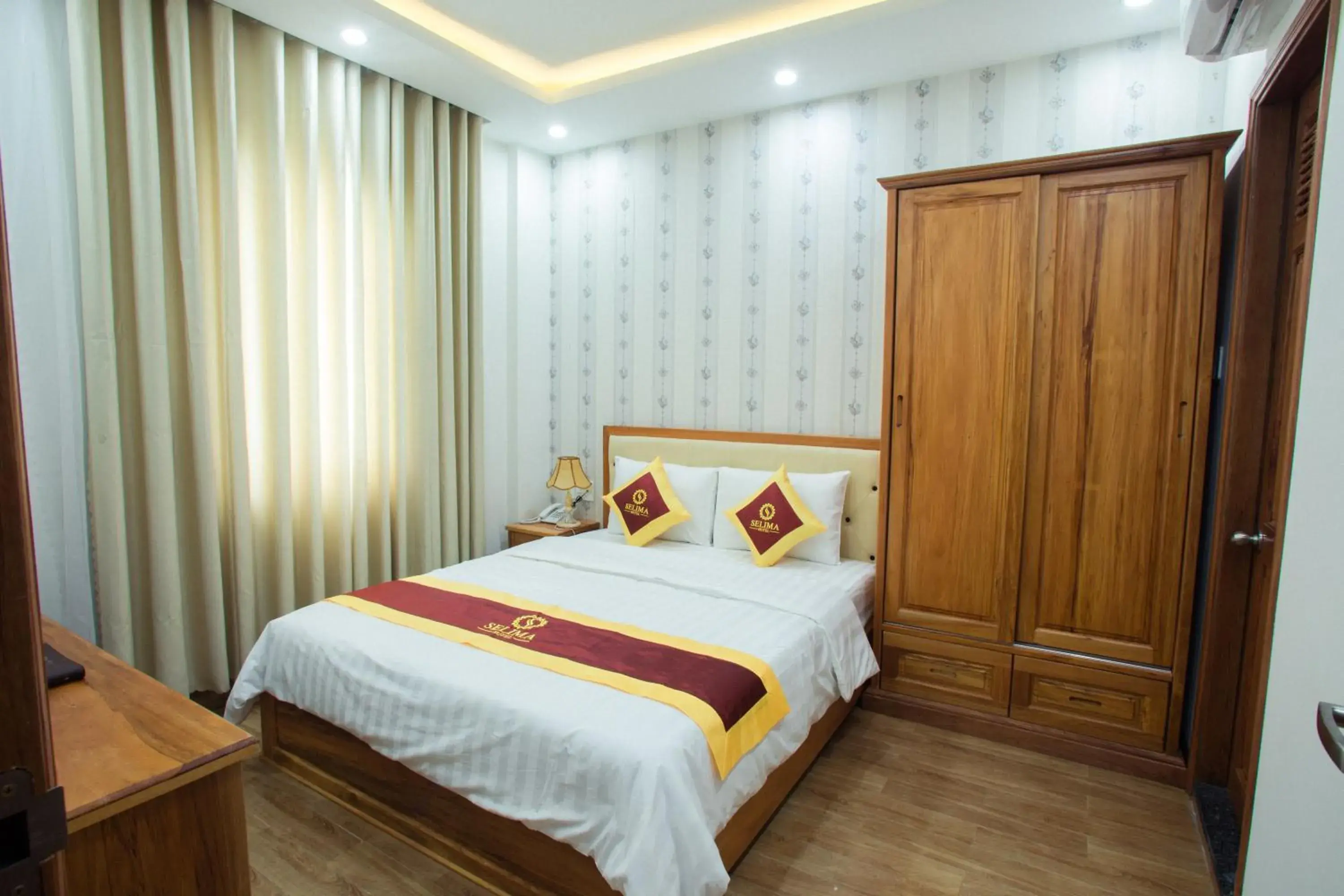 Bed in Selima Hotel Bed in Selima Hotel