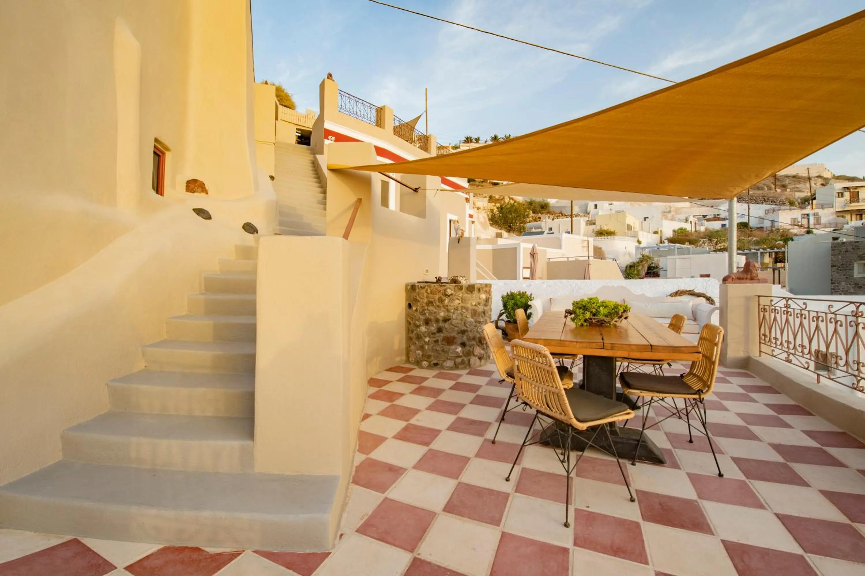 Patio in Nano Suites