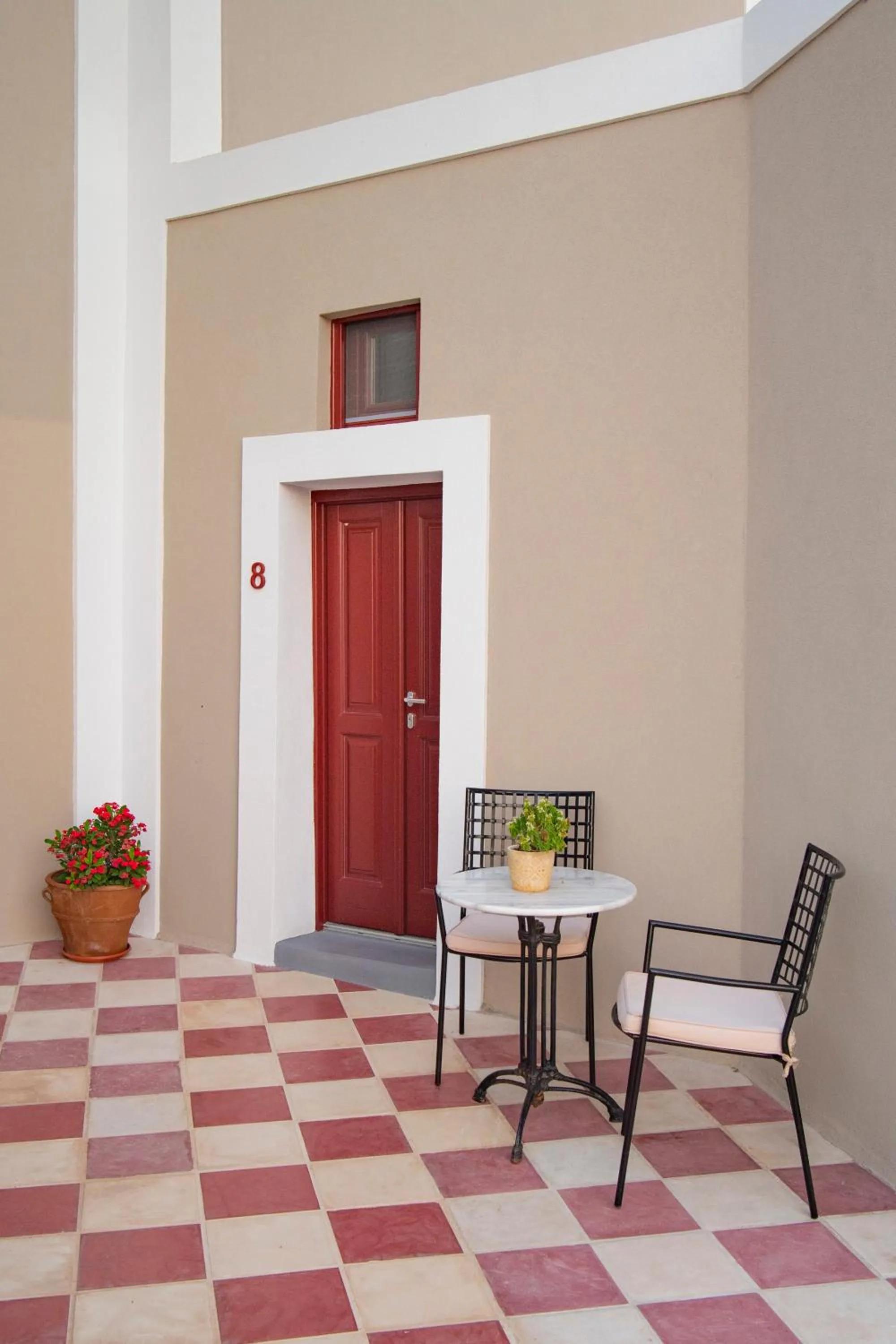 Patio in Nano Suites