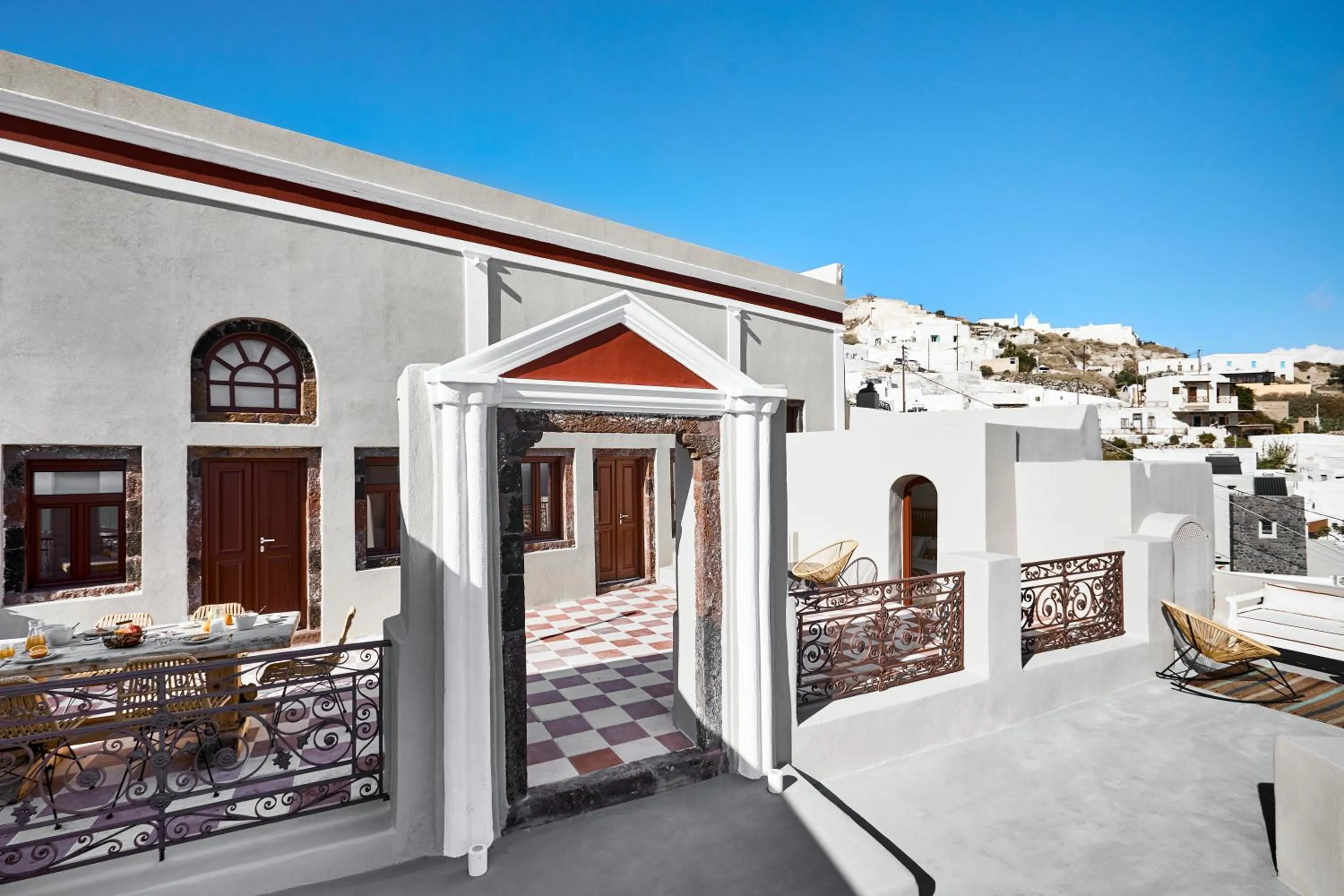 Patio in Nano Suites