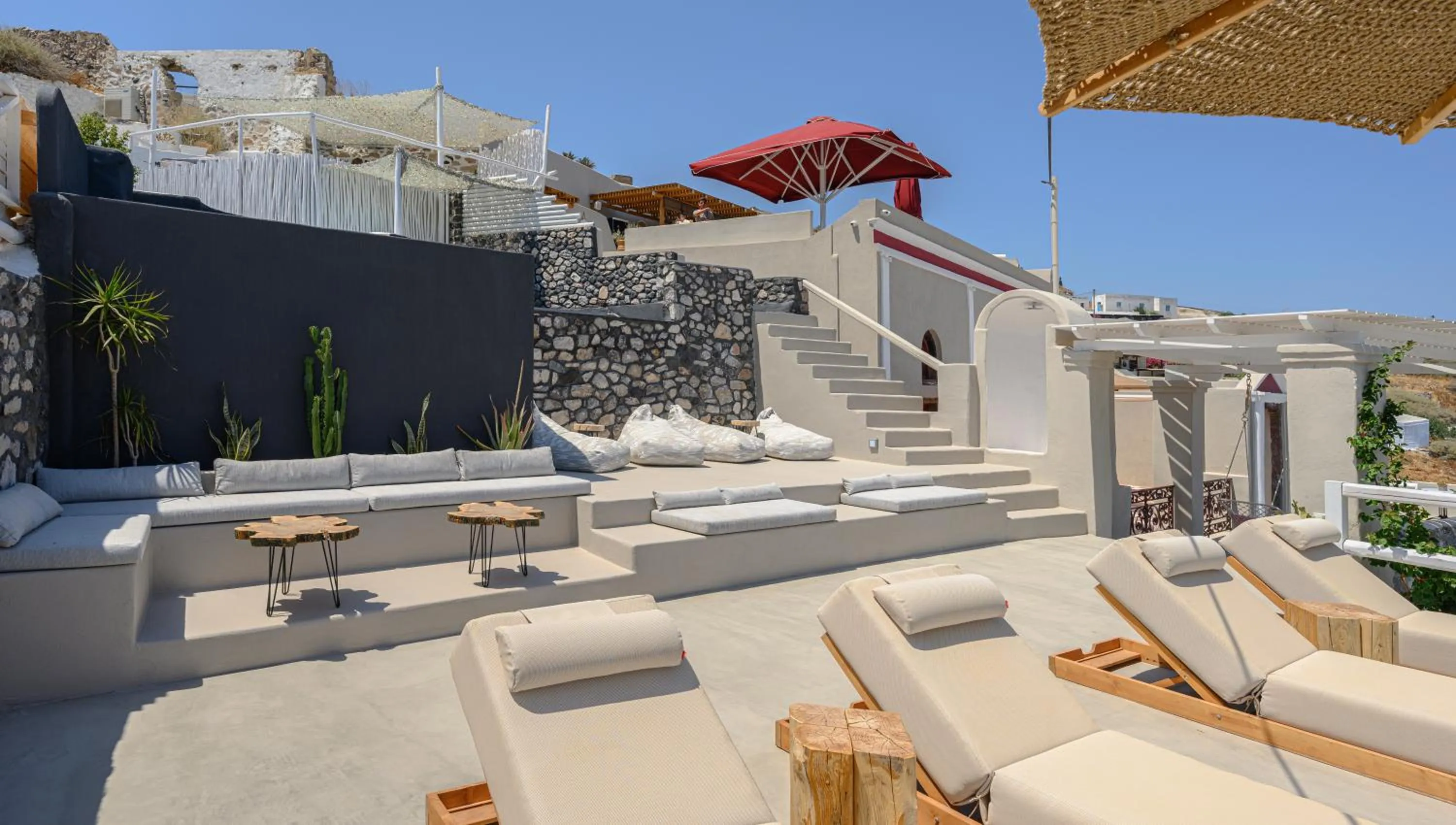 Pool view in Nano Suites