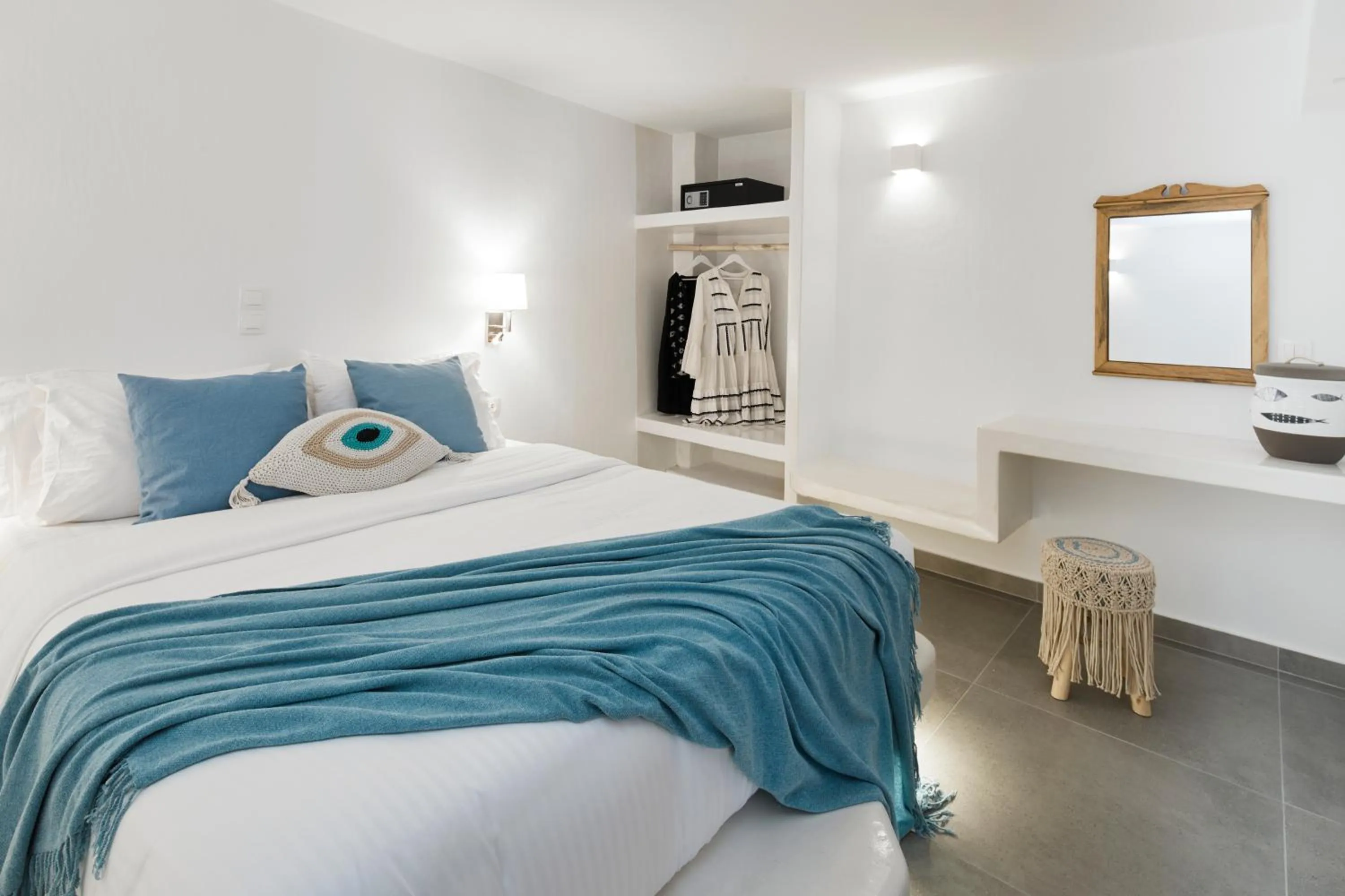 Bedroom, Bed in Nano Suites