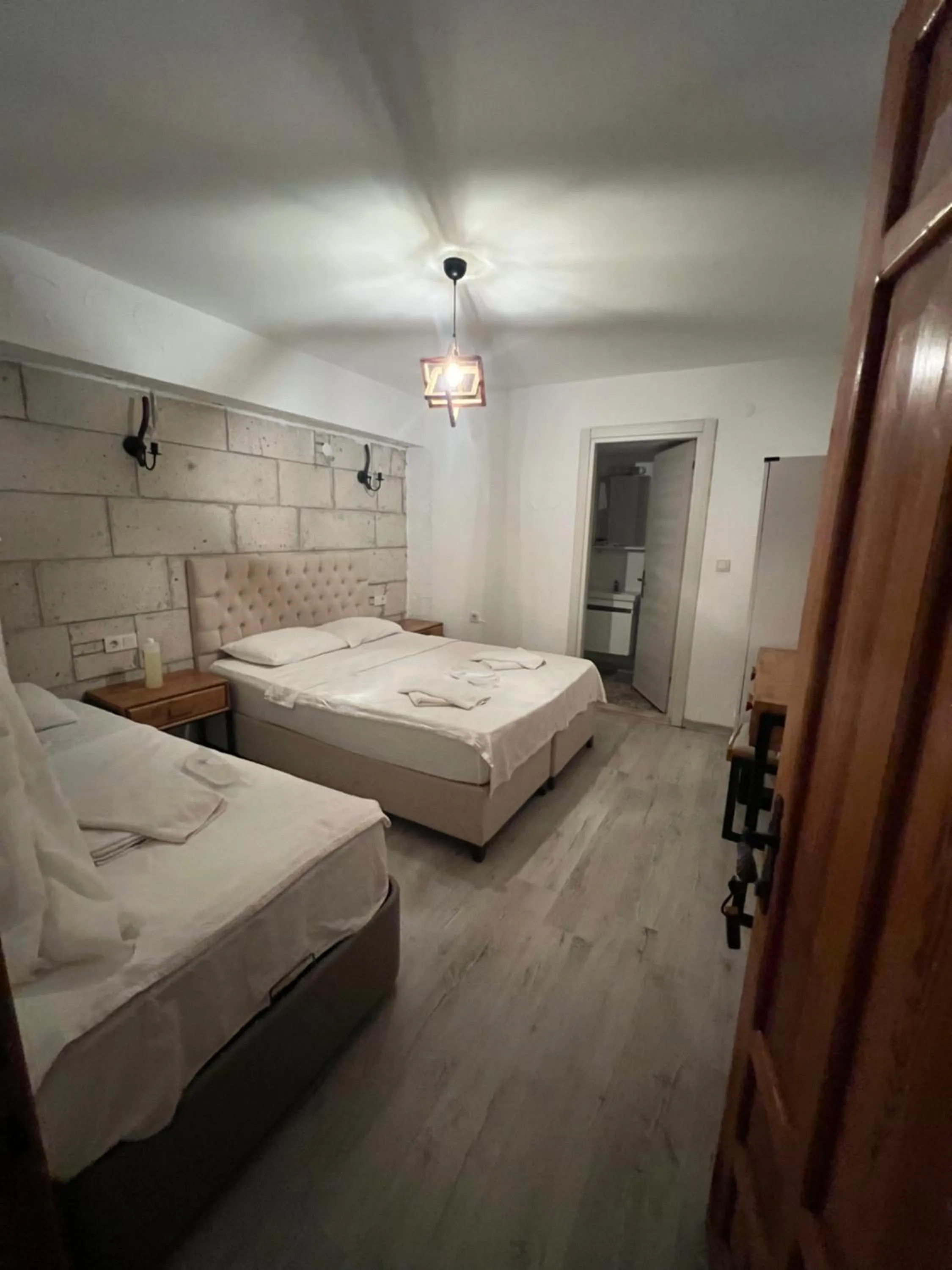 Bed in La Mira Suites