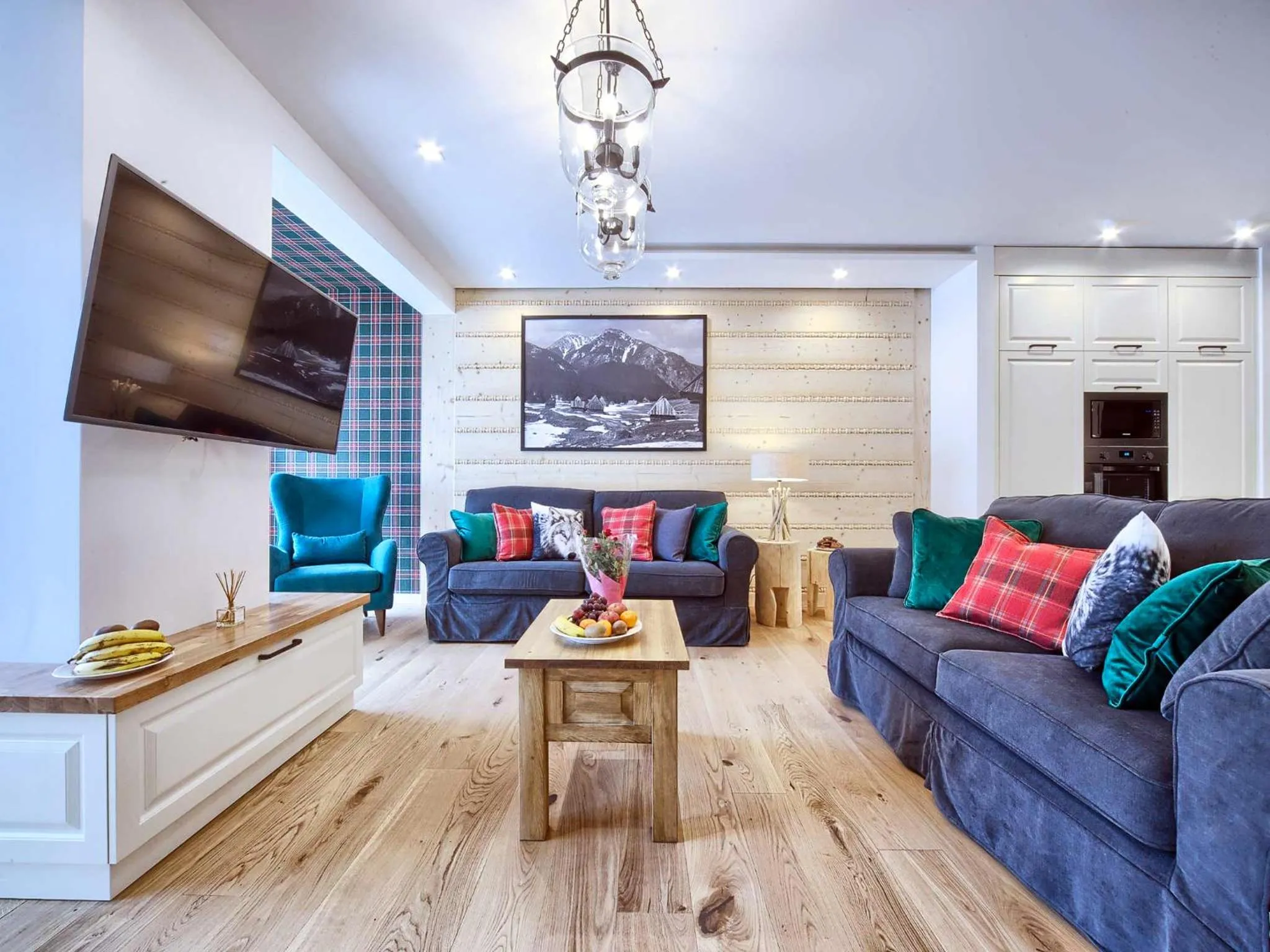 Living room in VisitZakopane - Coral Spa Apartment