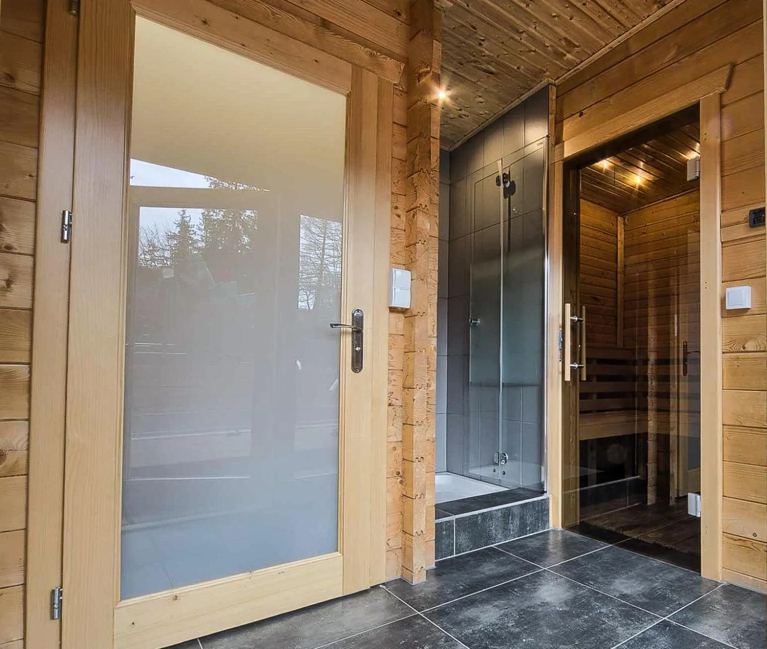 Sauna in VisitZakopane - Coral Spa Apartment