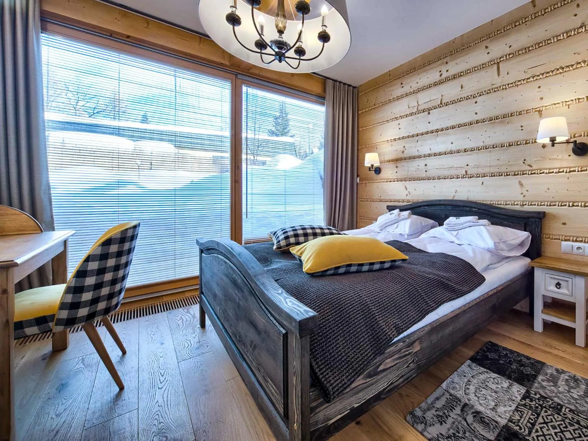 Bedroom, Bed in VisitZakopane - Coral Spa Apartment