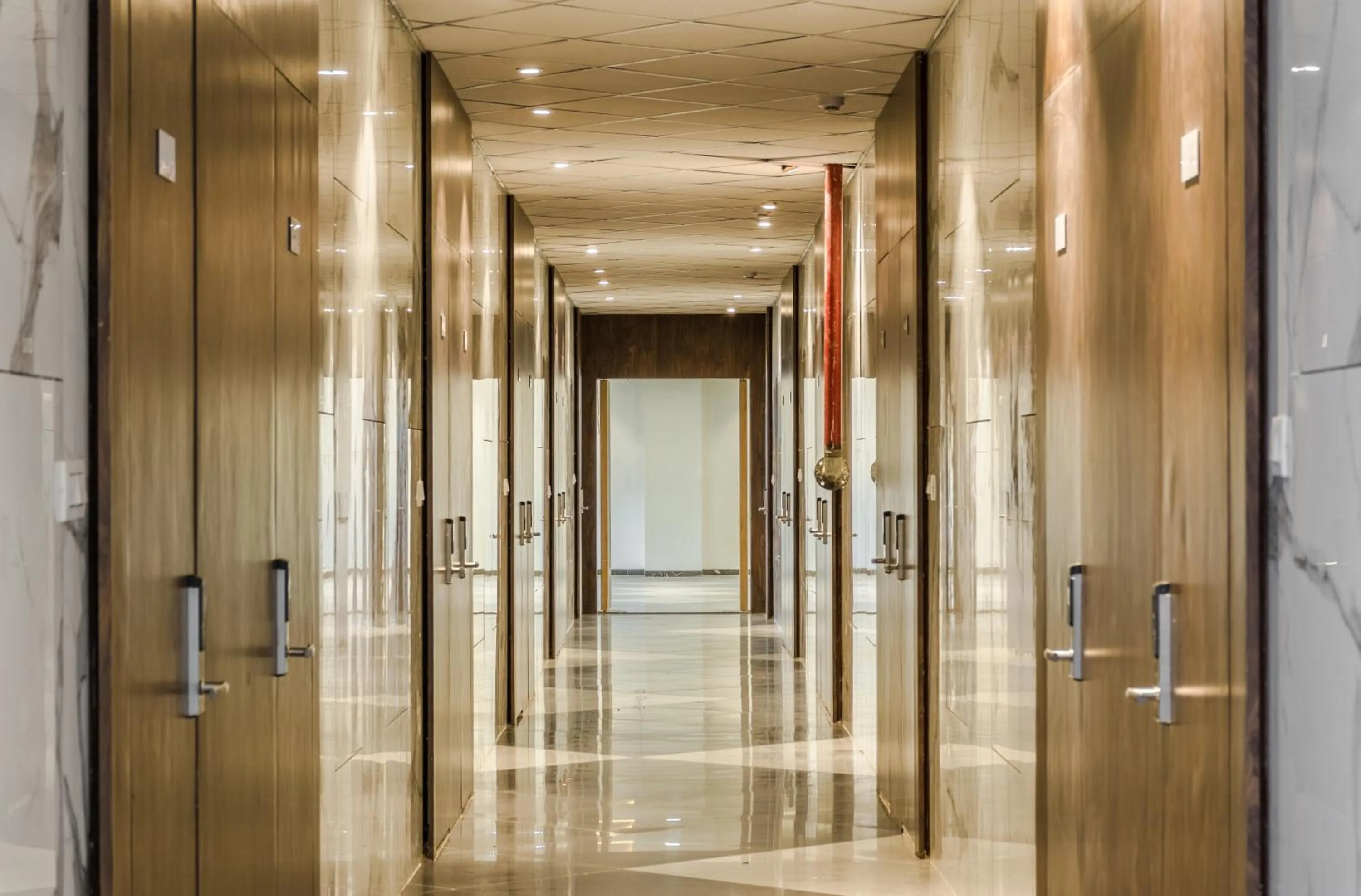 Lobby or reception in Meridian Hotel & Banquet