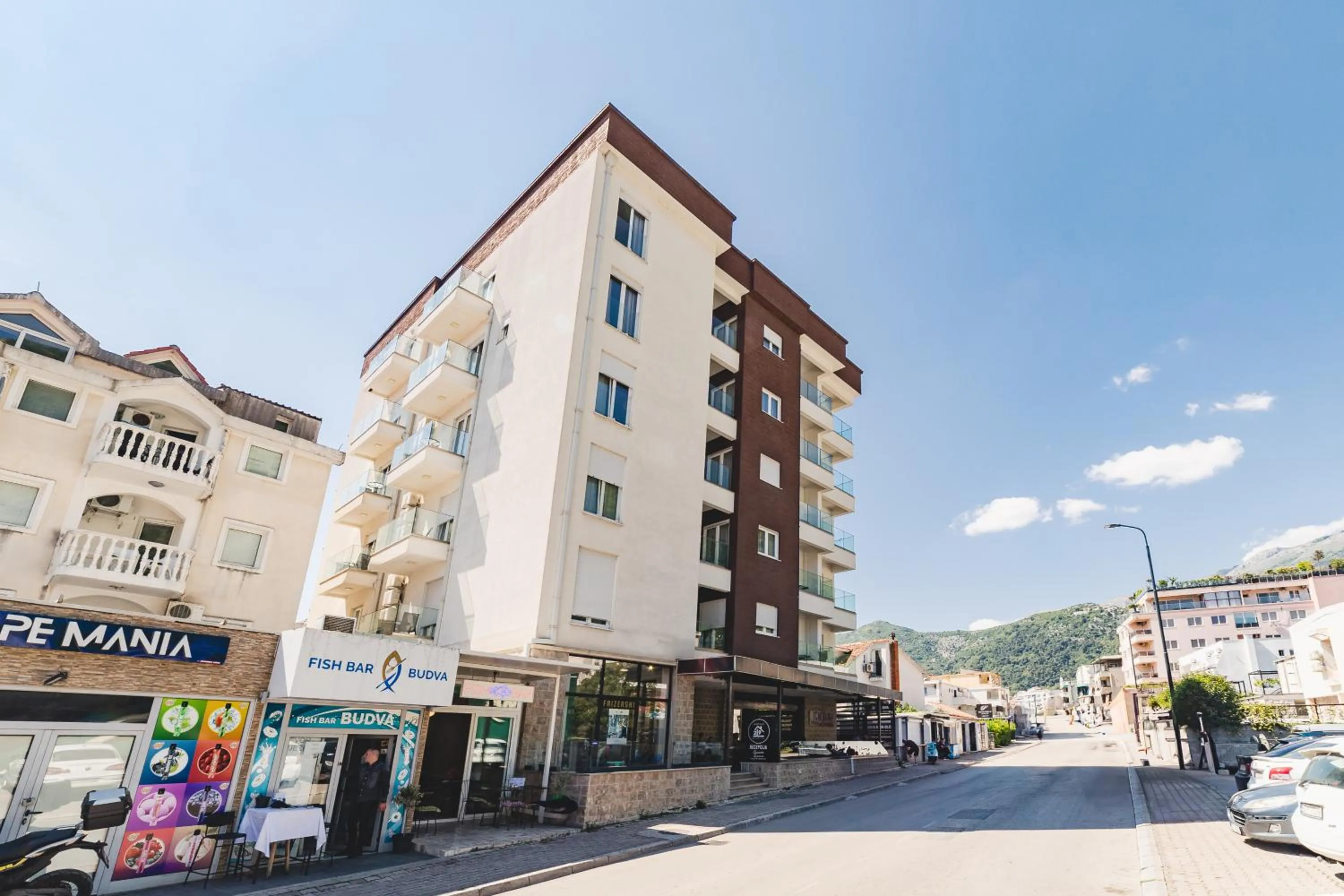 Property building in Hotel 219 Budva