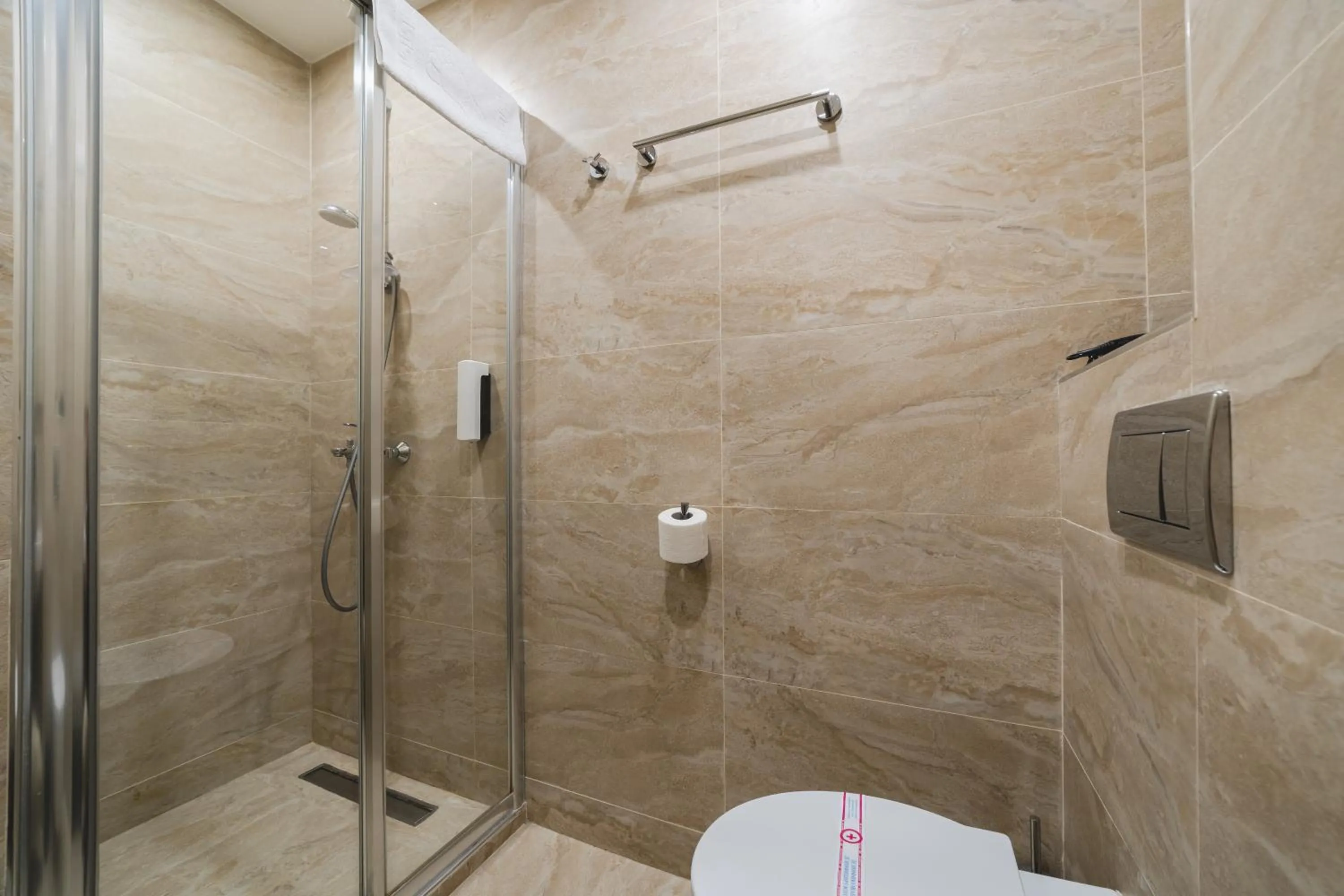 Shower in Hotel 219 Budva