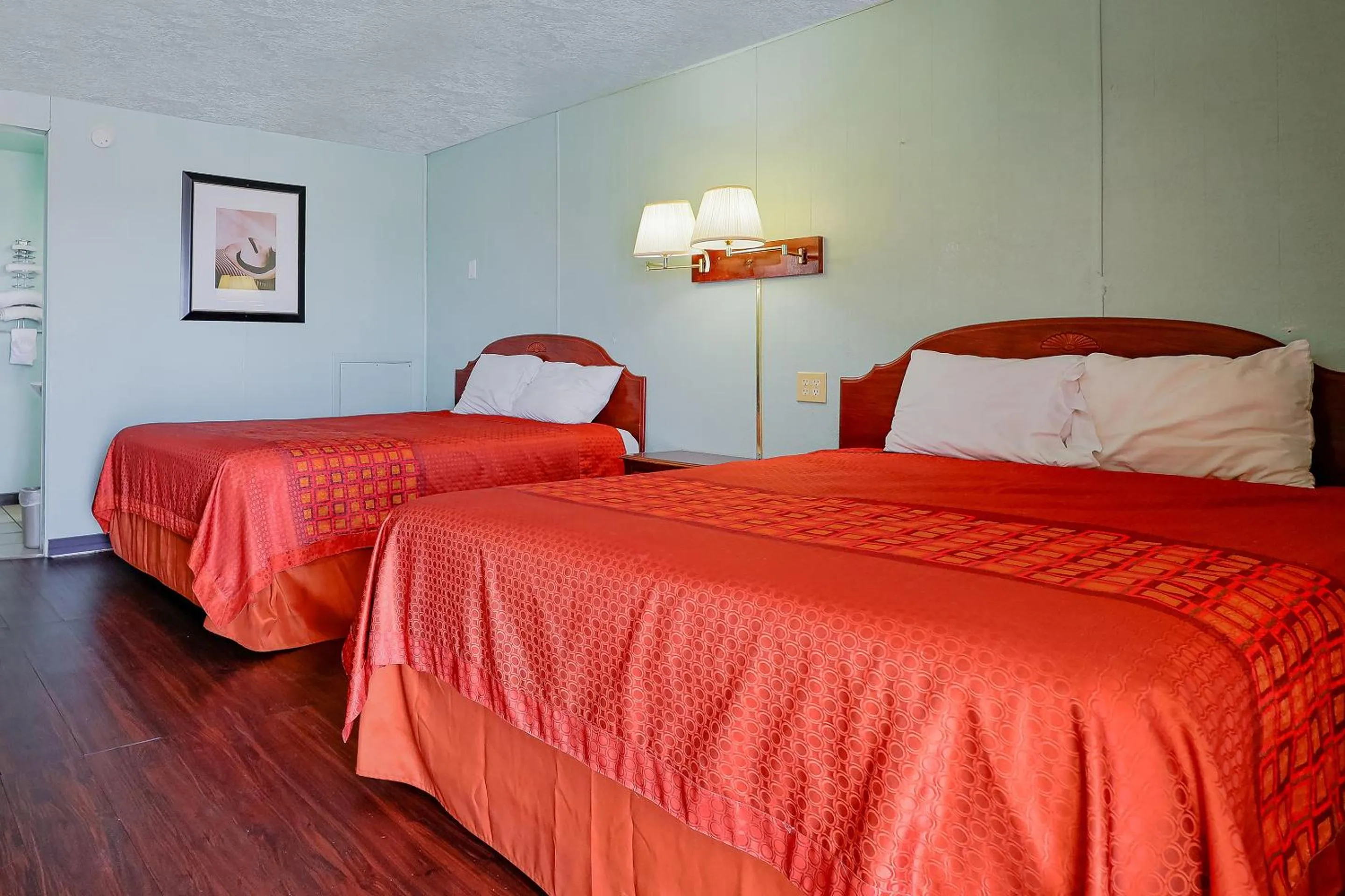 Bedroom, Bed in Route 66 Inn of Santa Rosa, NM