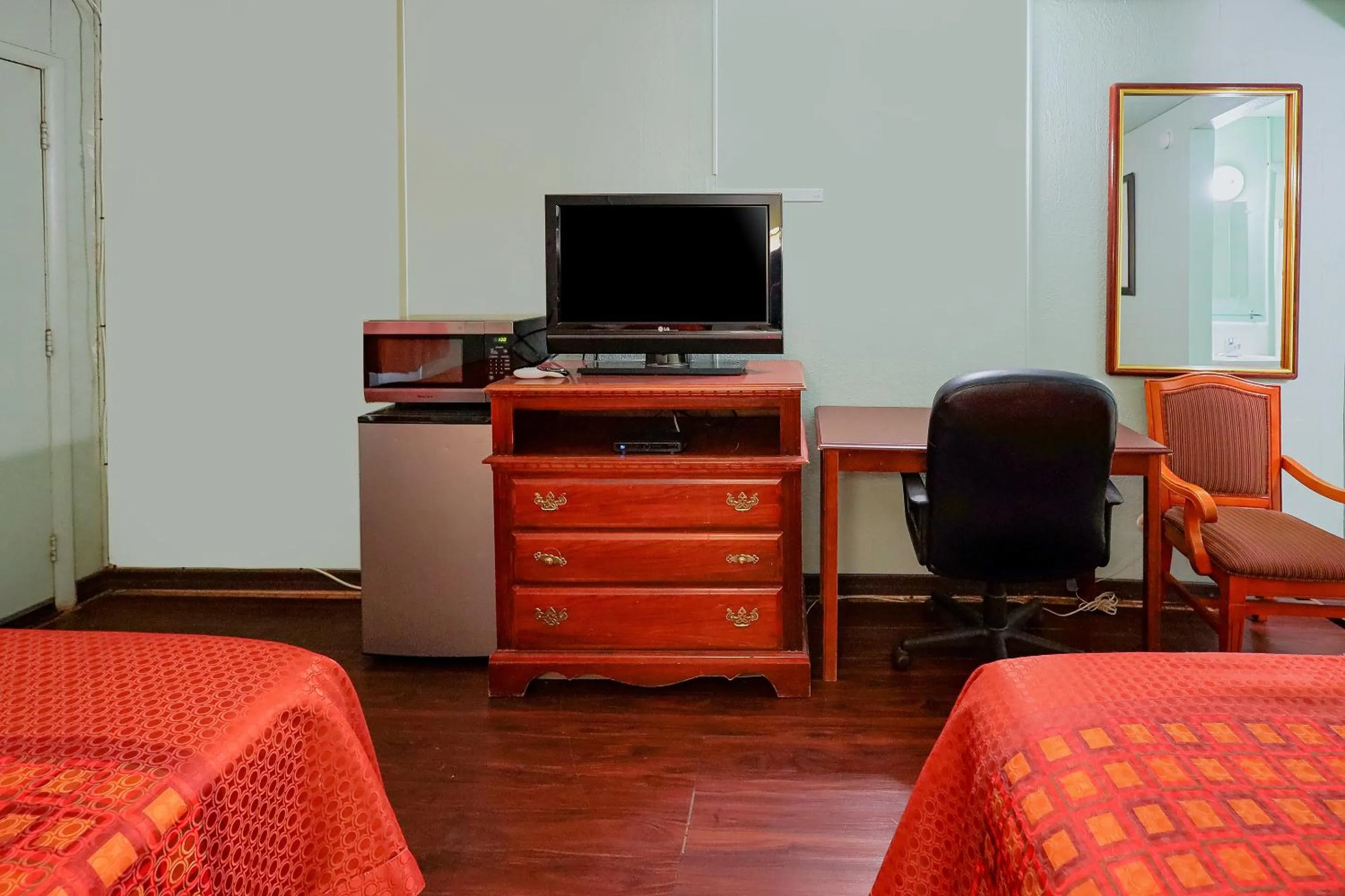 Bedroom in Route 66 Inn of Santa Rosa, NM