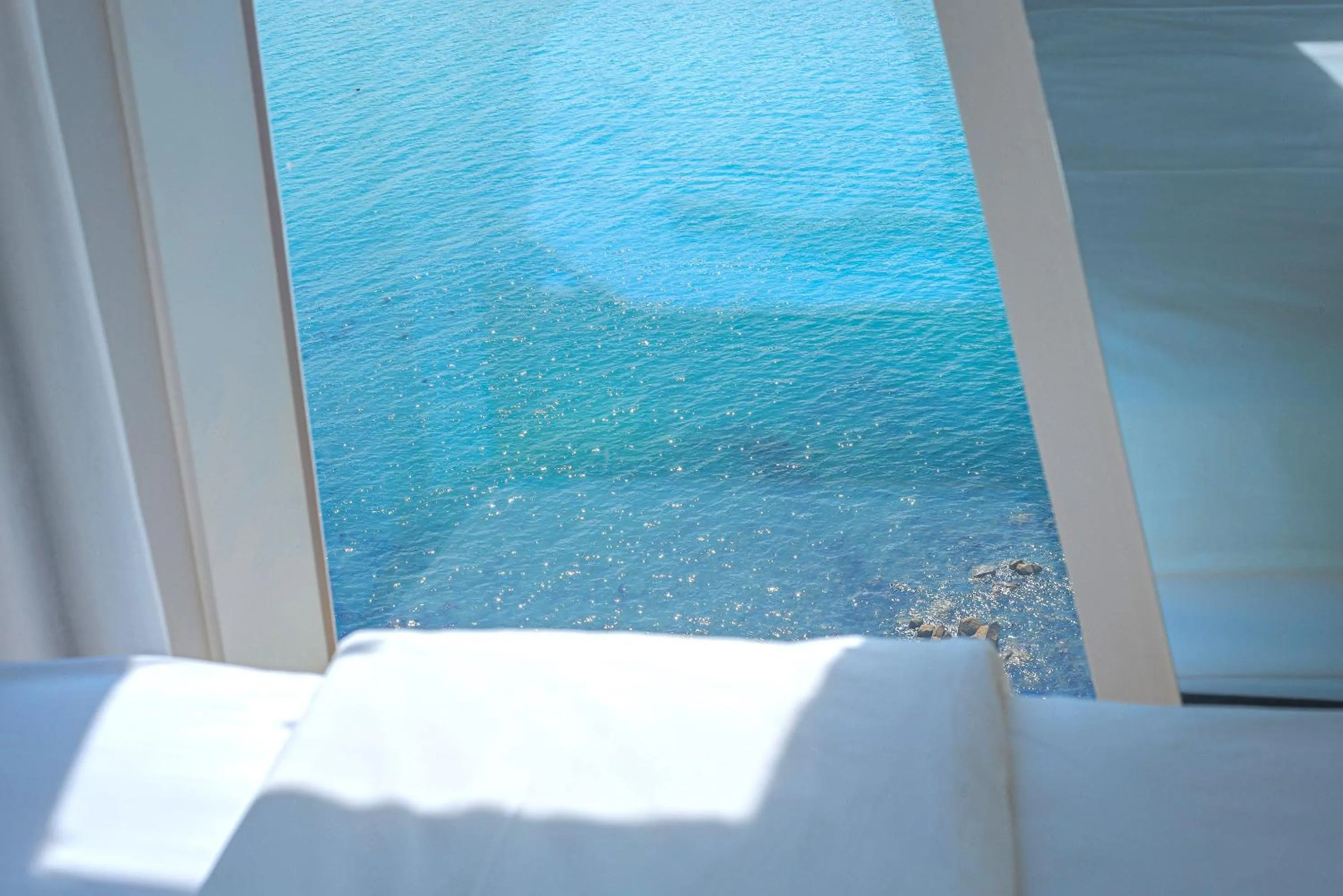 Photo of the whole room, Bed in Hotel Marine view