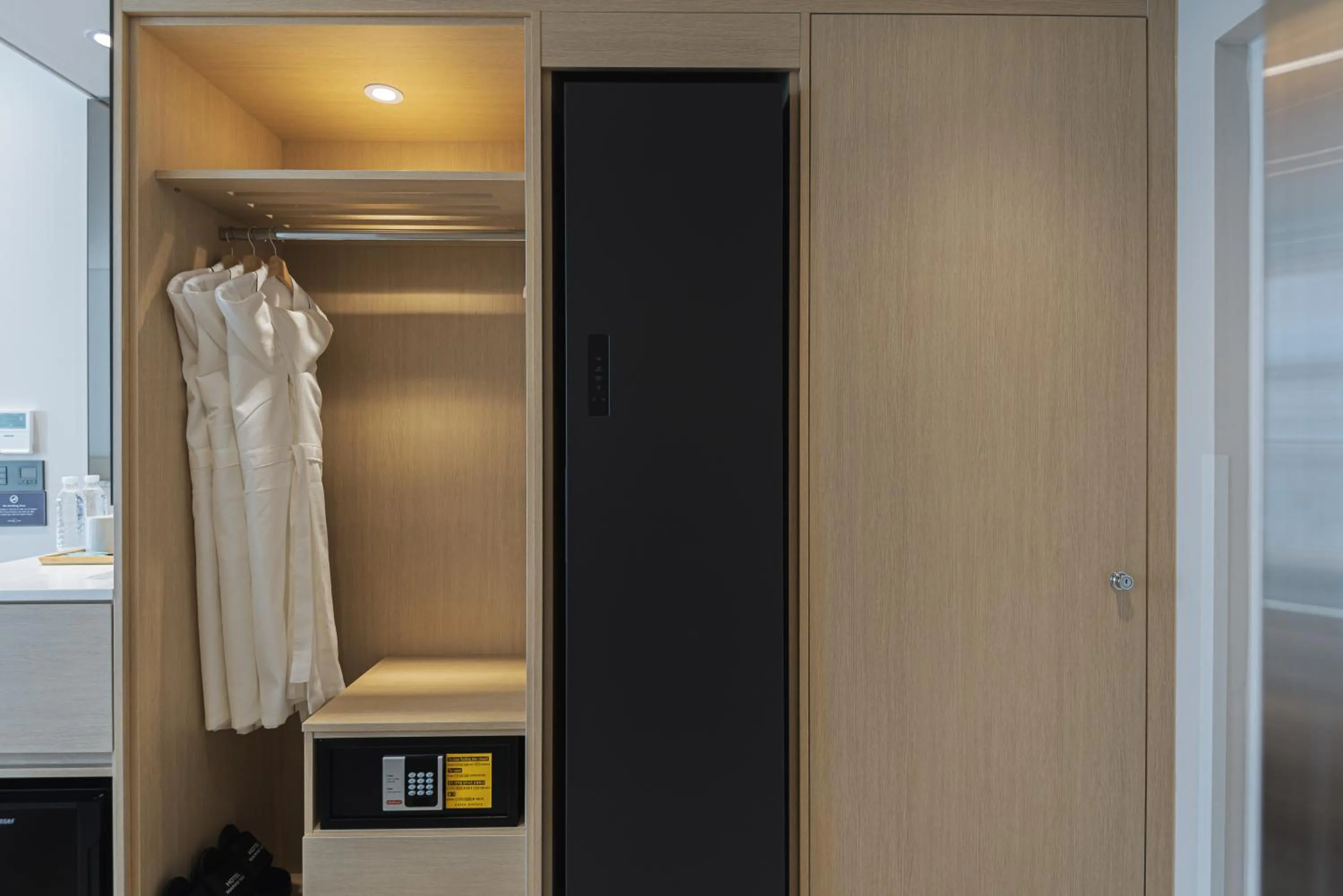 wardrobe in Hotel Marine view
