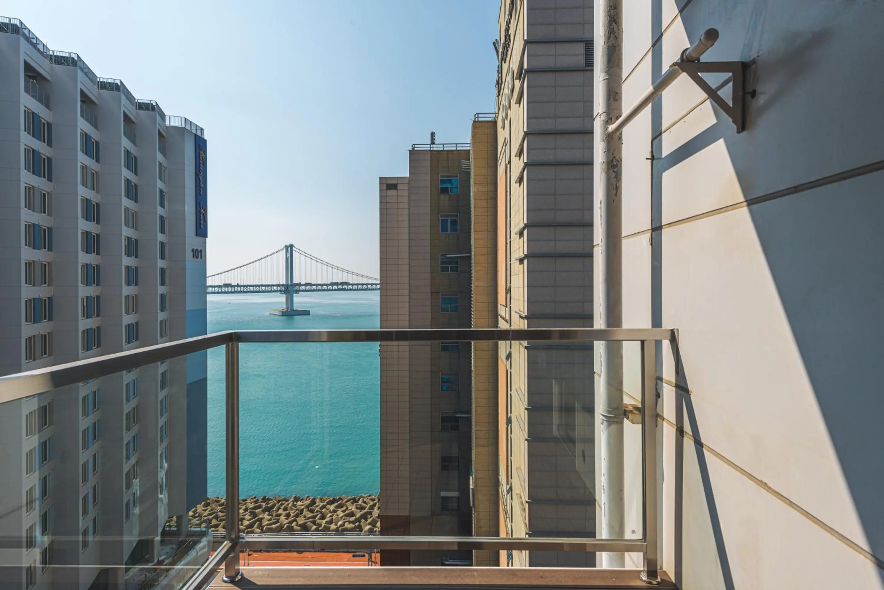 Balcony/Terrace in Hotel Marine view