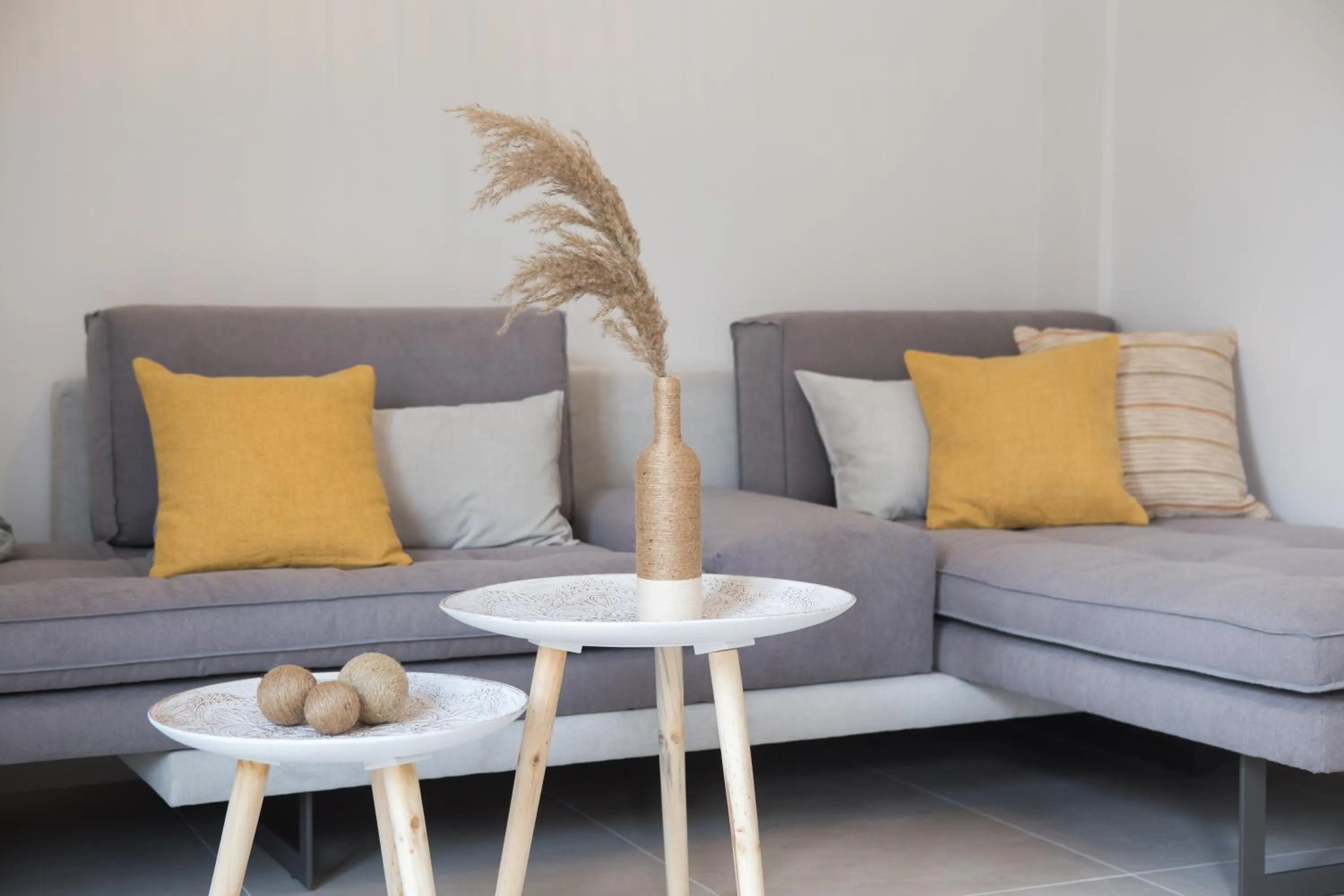 Living room in Calmare suites