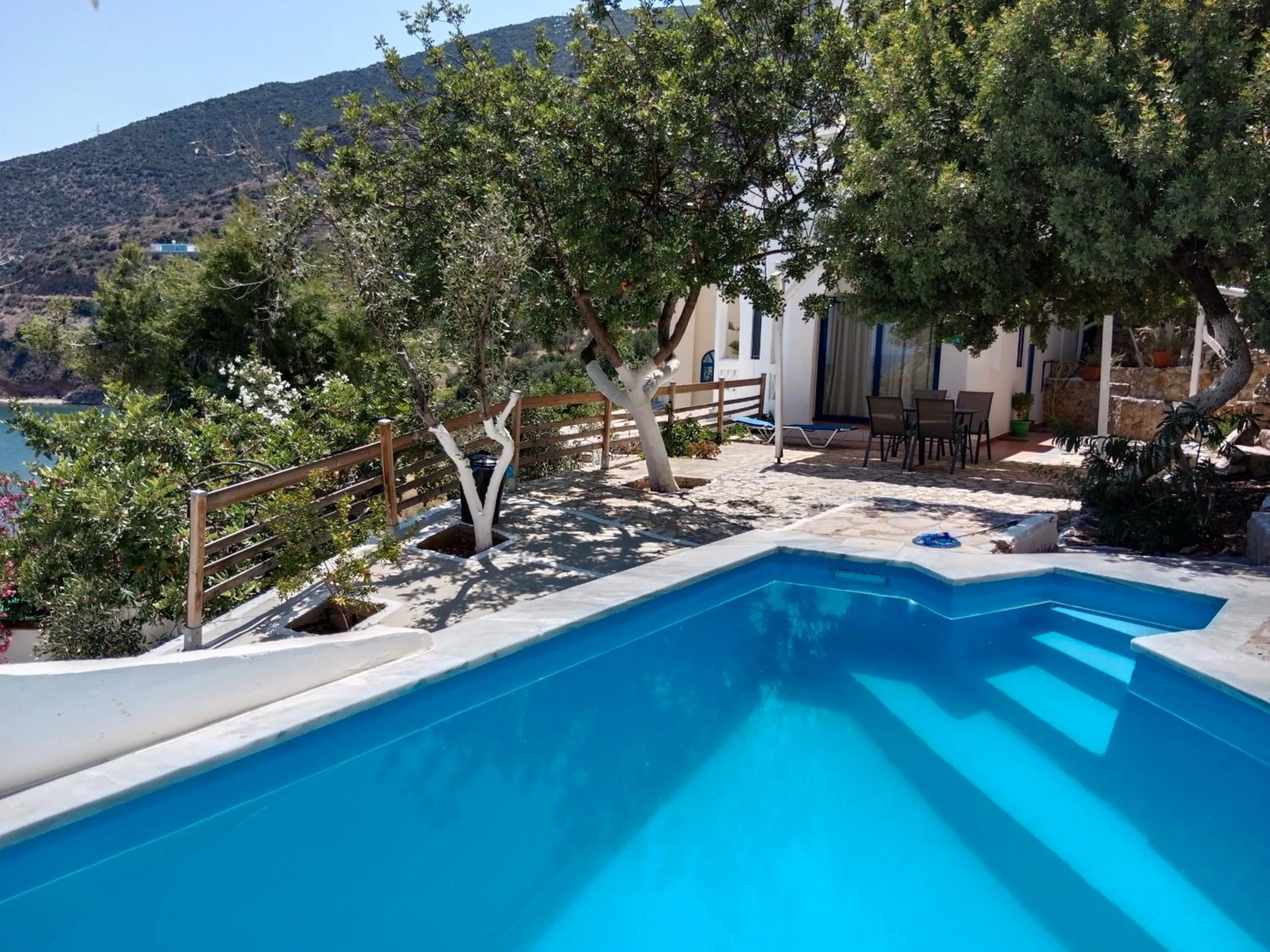 Swimming pool in Muses seaside Villas