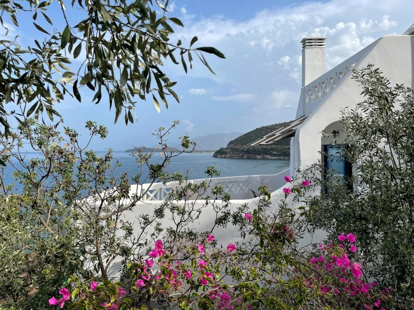 Sea view in Muses seaside Villas