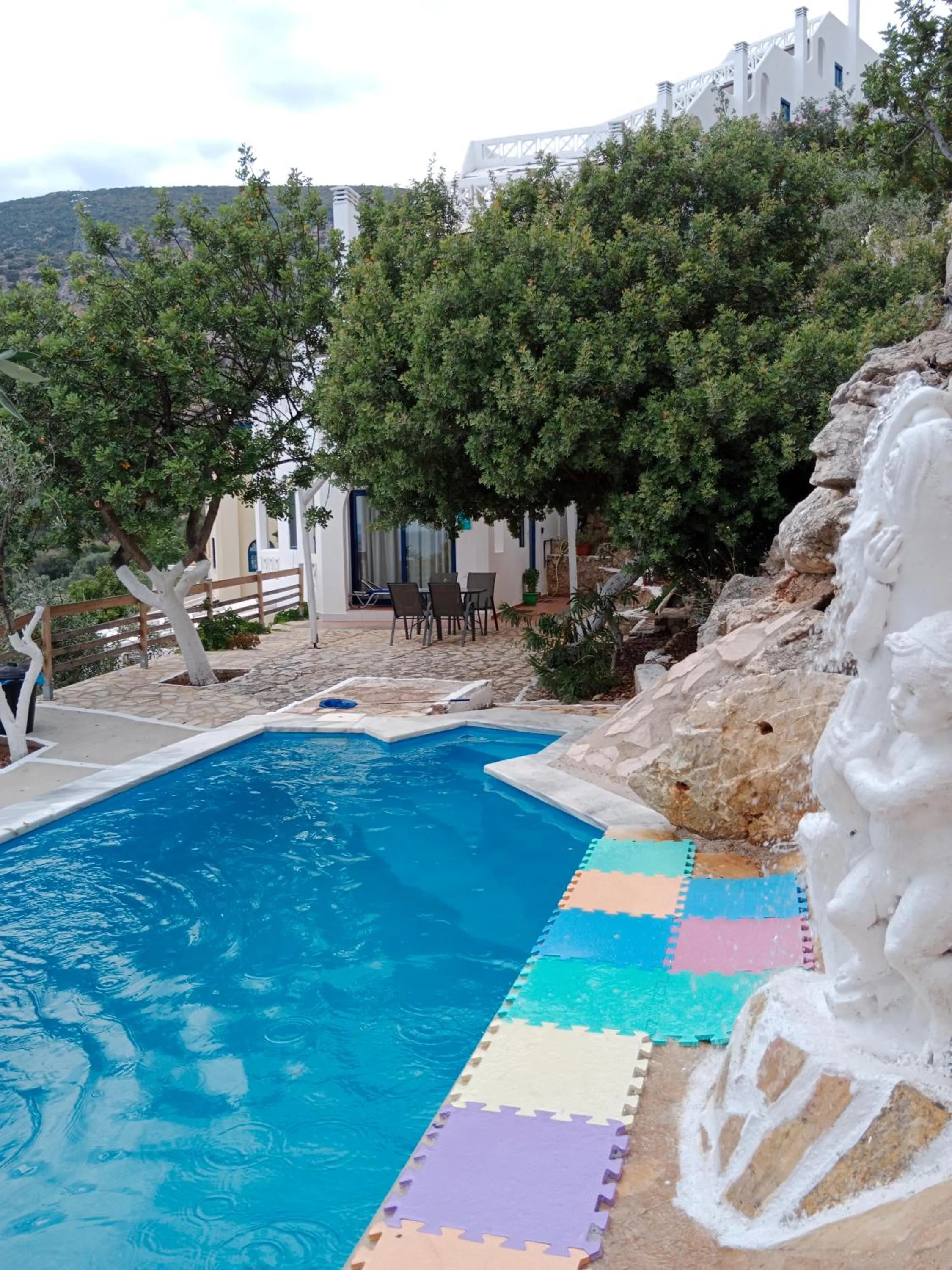 Swimming pool in Muses seaside Villas