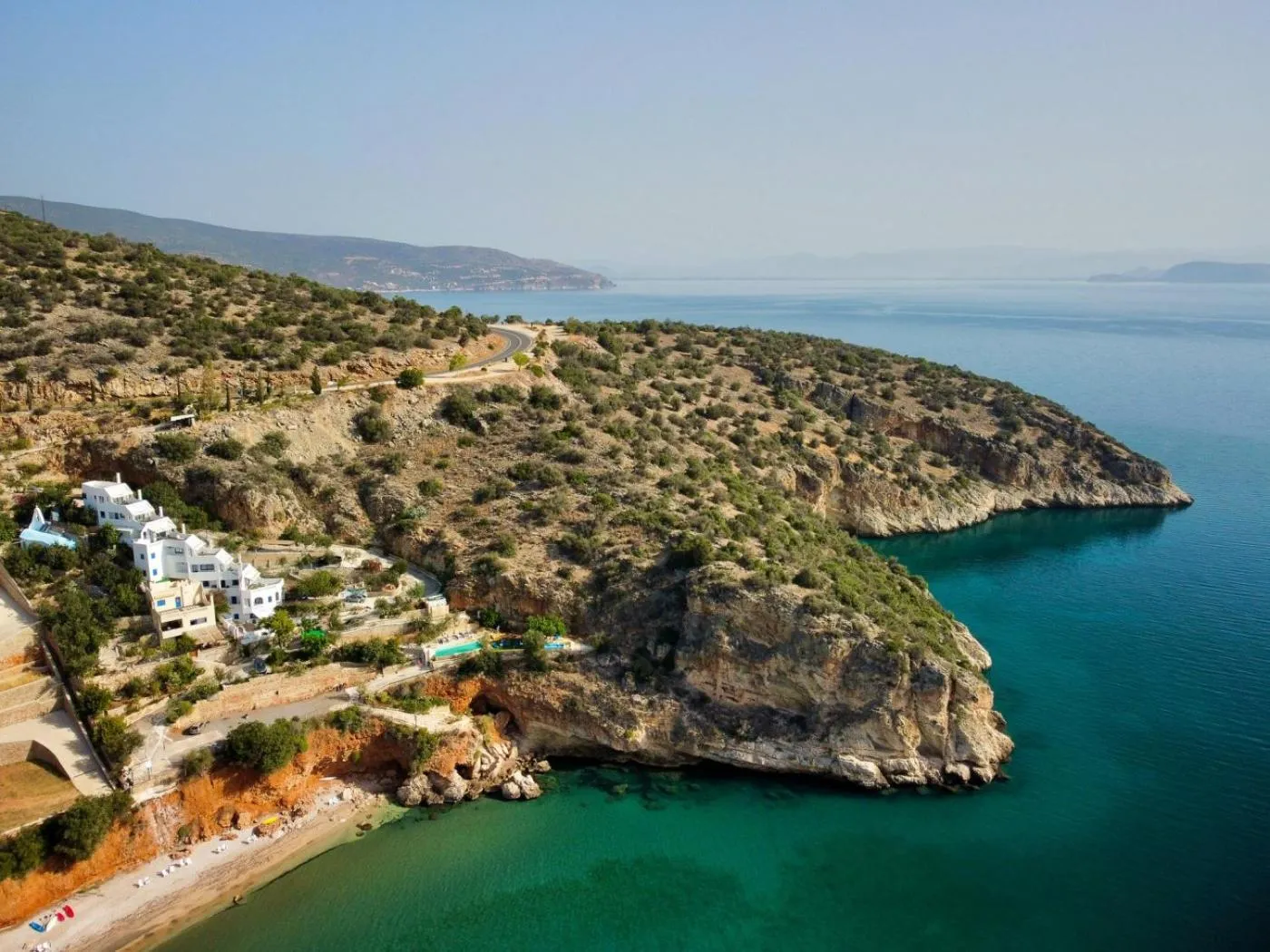 Natural landscape in Muses seaside Villas