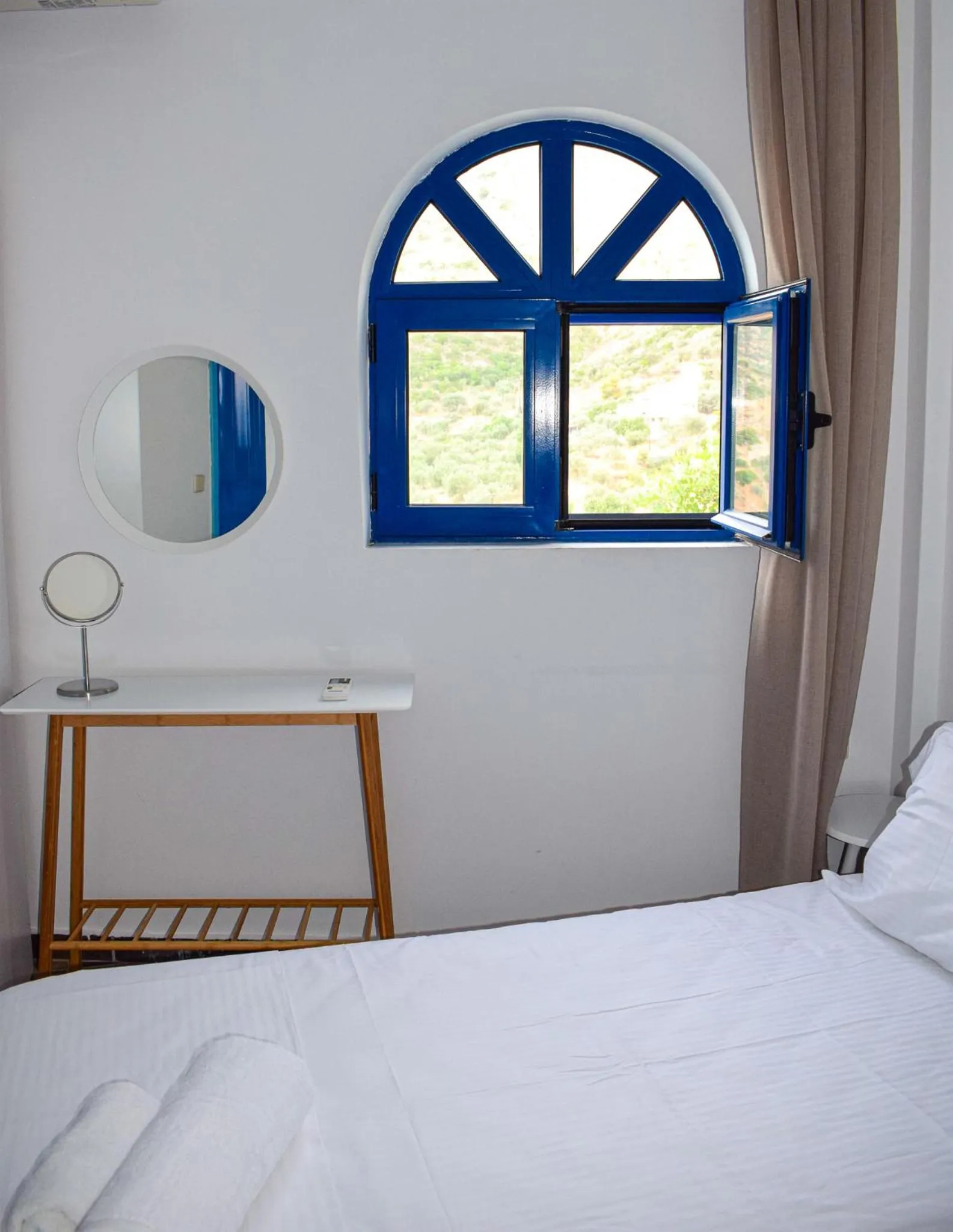 Bedroom, Bed in Muses seaside Villas