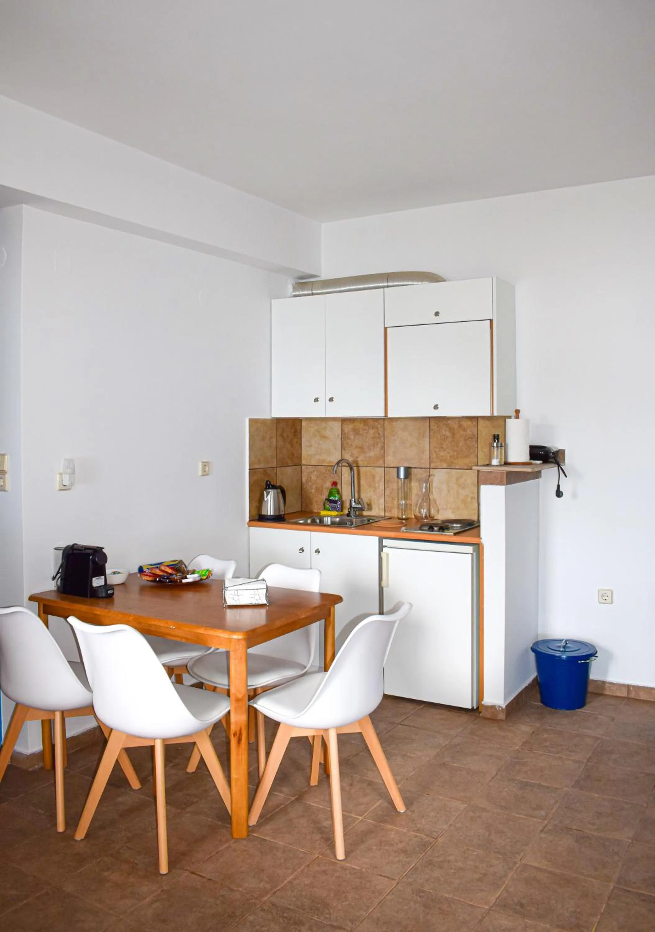 Kitchen or kitchenette in Muses seaside Villas