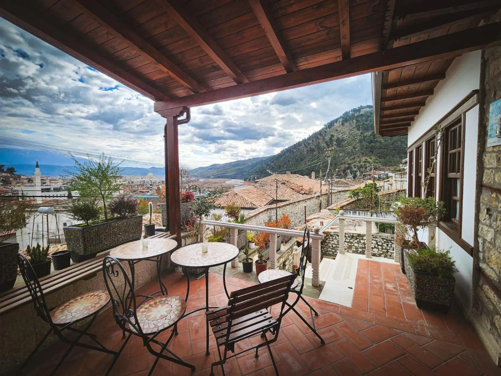 Balcony/Terrace in Hotel Borklad