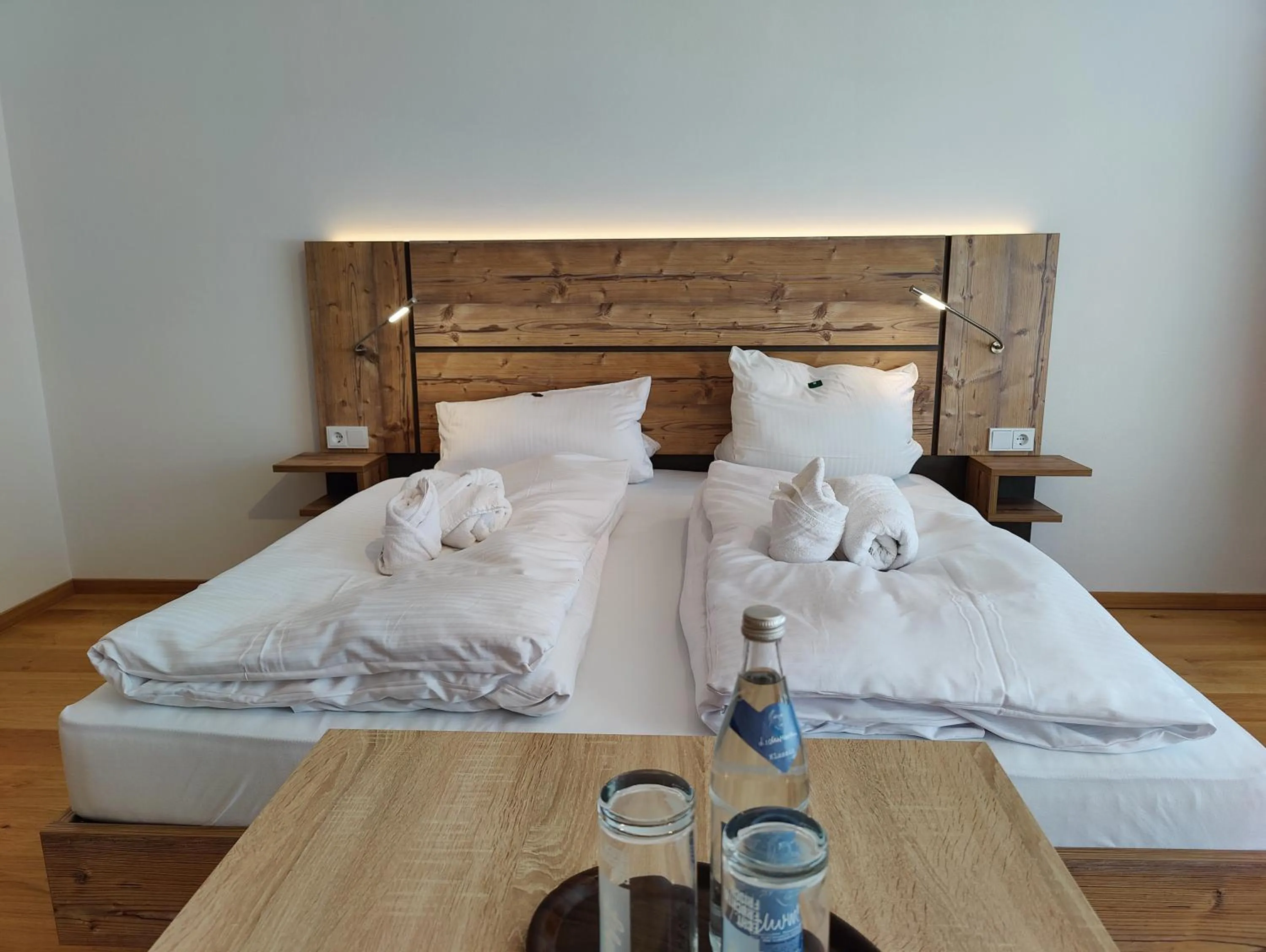 Bed in Ferien vom Ich, Bayerischer Wald, Hotel & Restaurant