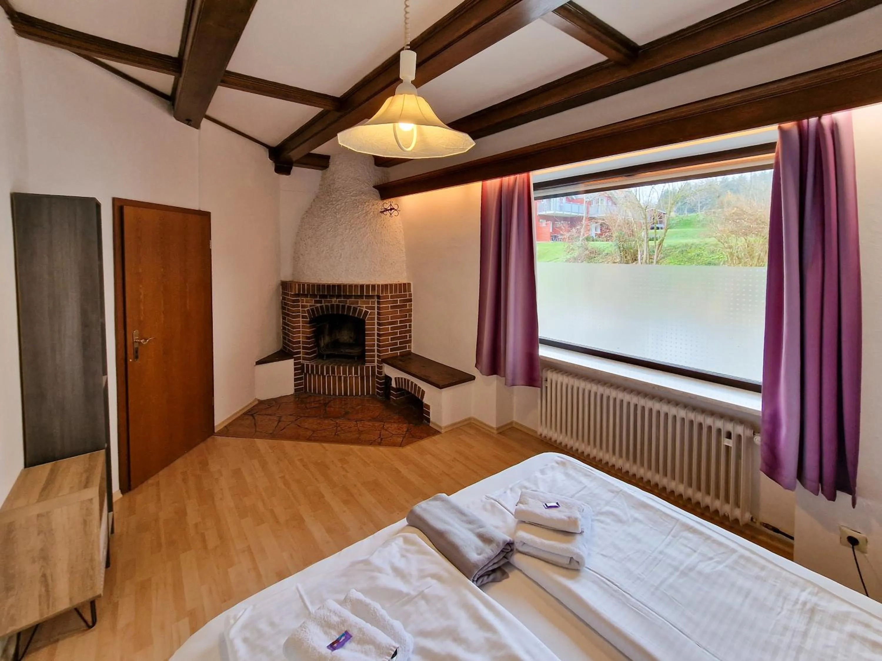 Bed in Ferien vom Ich, Bayerischer Wald, Hotel & Restaurant