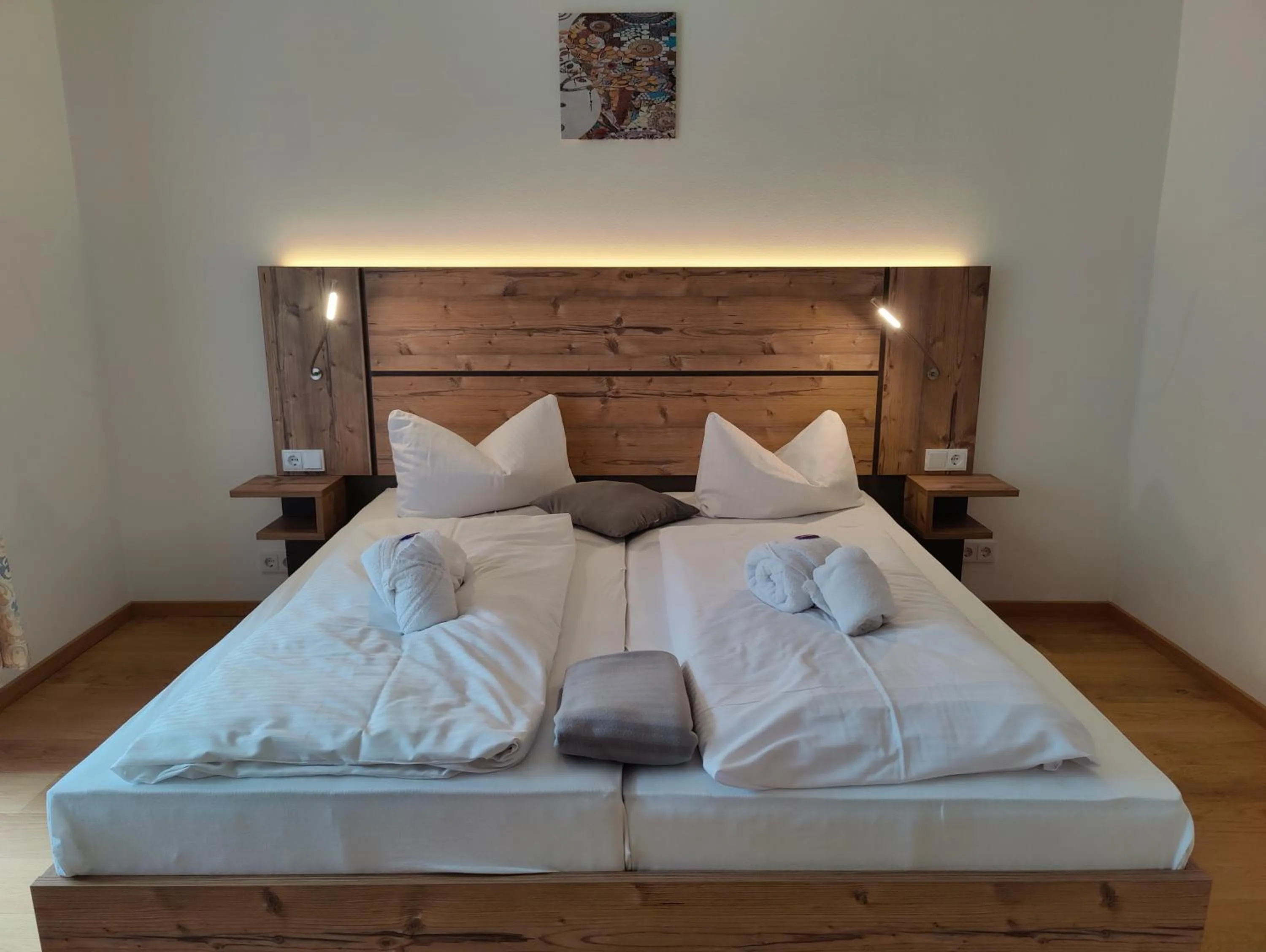 Bed in Ferien vom Ich, Bayerischer Wald, Hotel & Restaurant