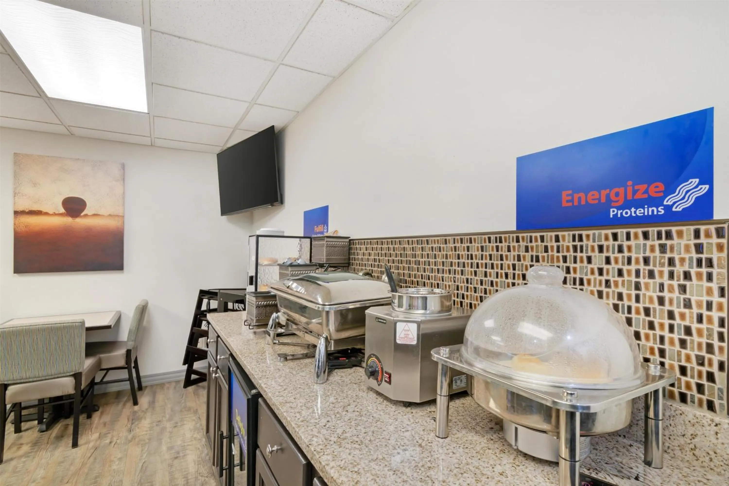 Breakfast in Best Western Brookfield