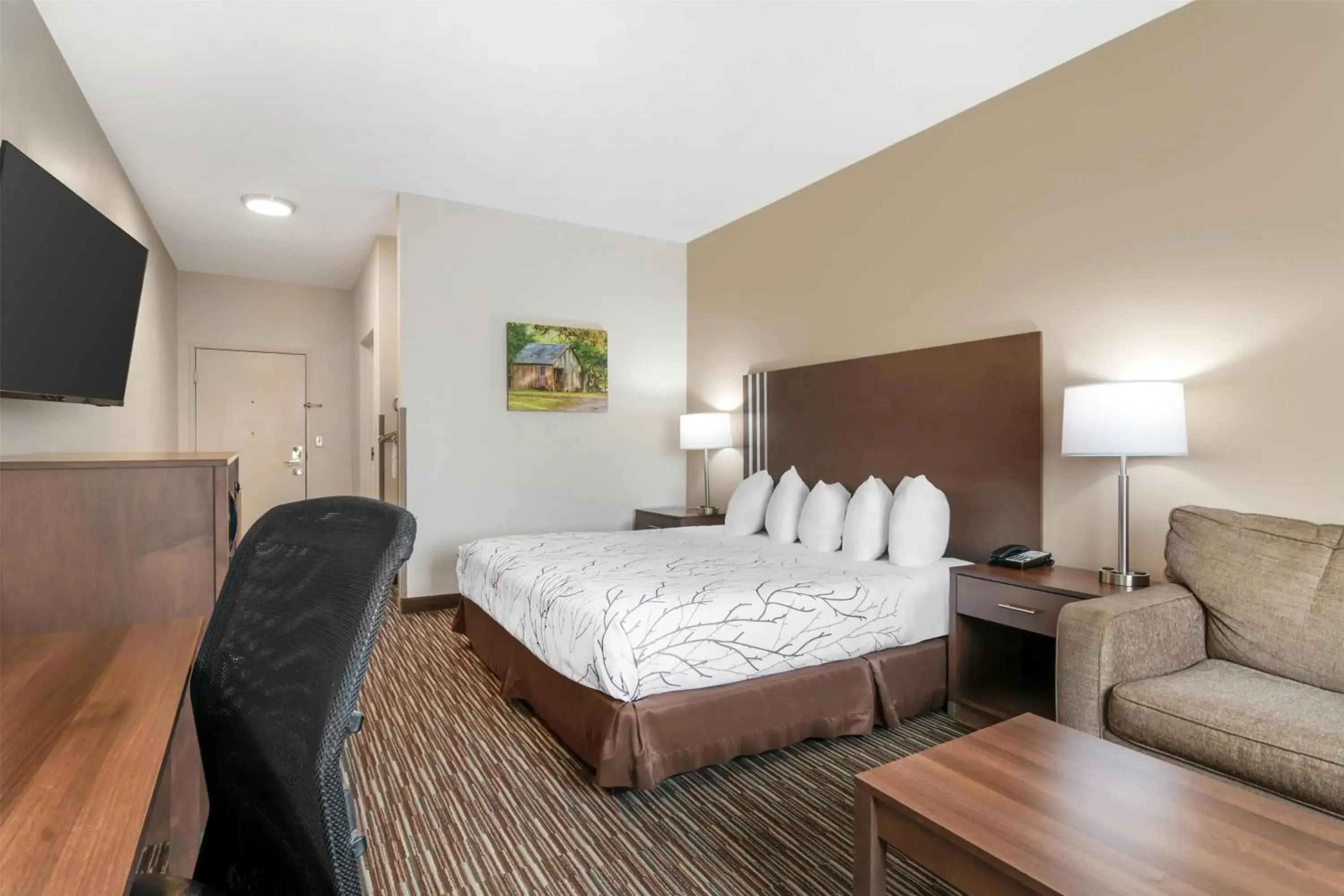 Bedroom, Bed in Best Western Brookfield Bedroom, Bed in Best Western Brookfield