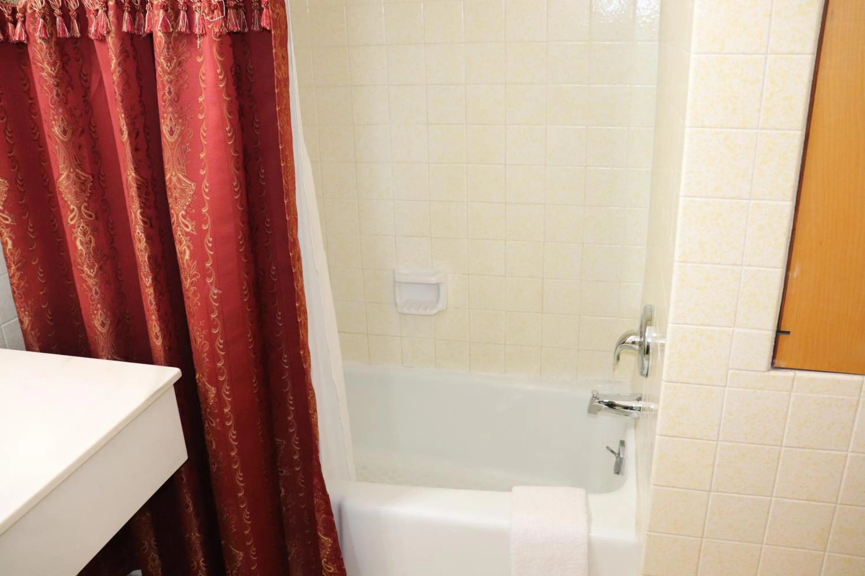 Bath in Best Nights Inn - Sparta