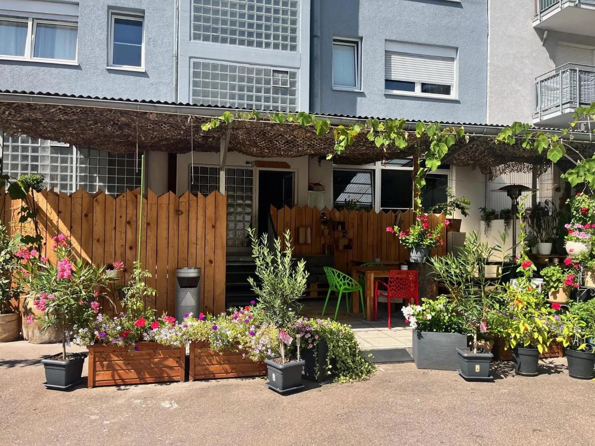 Patio in Hotel am Hafen