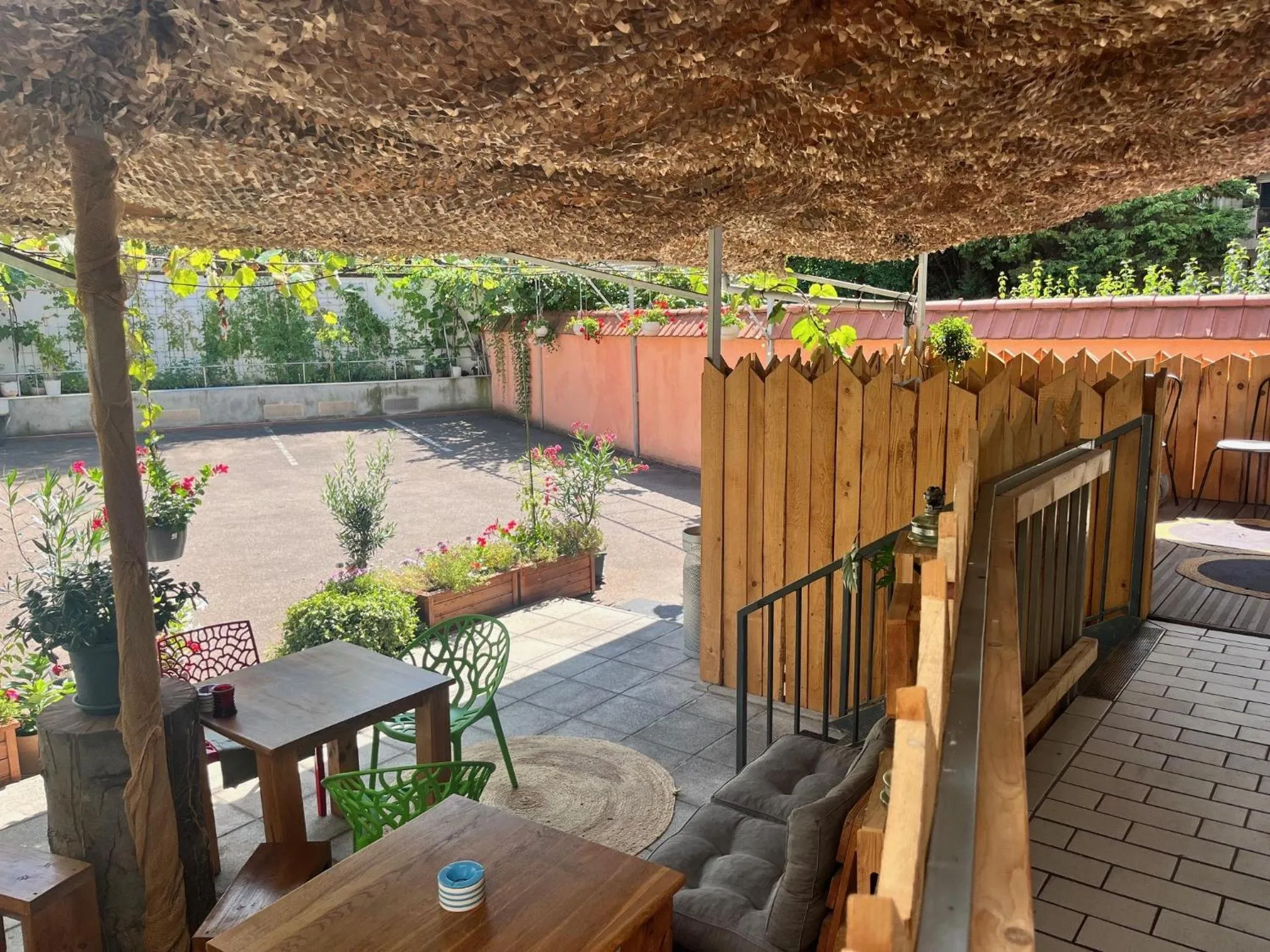 Patio in Hotel am Hafen