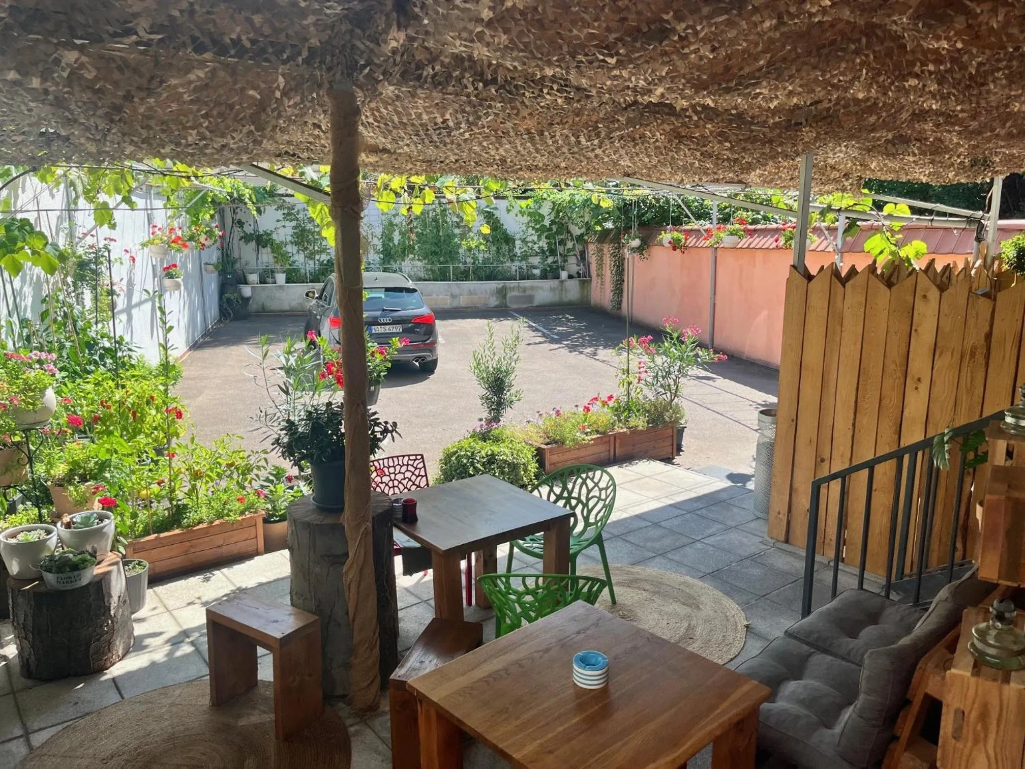 Balcony/Terrace in Hotel am Hafen