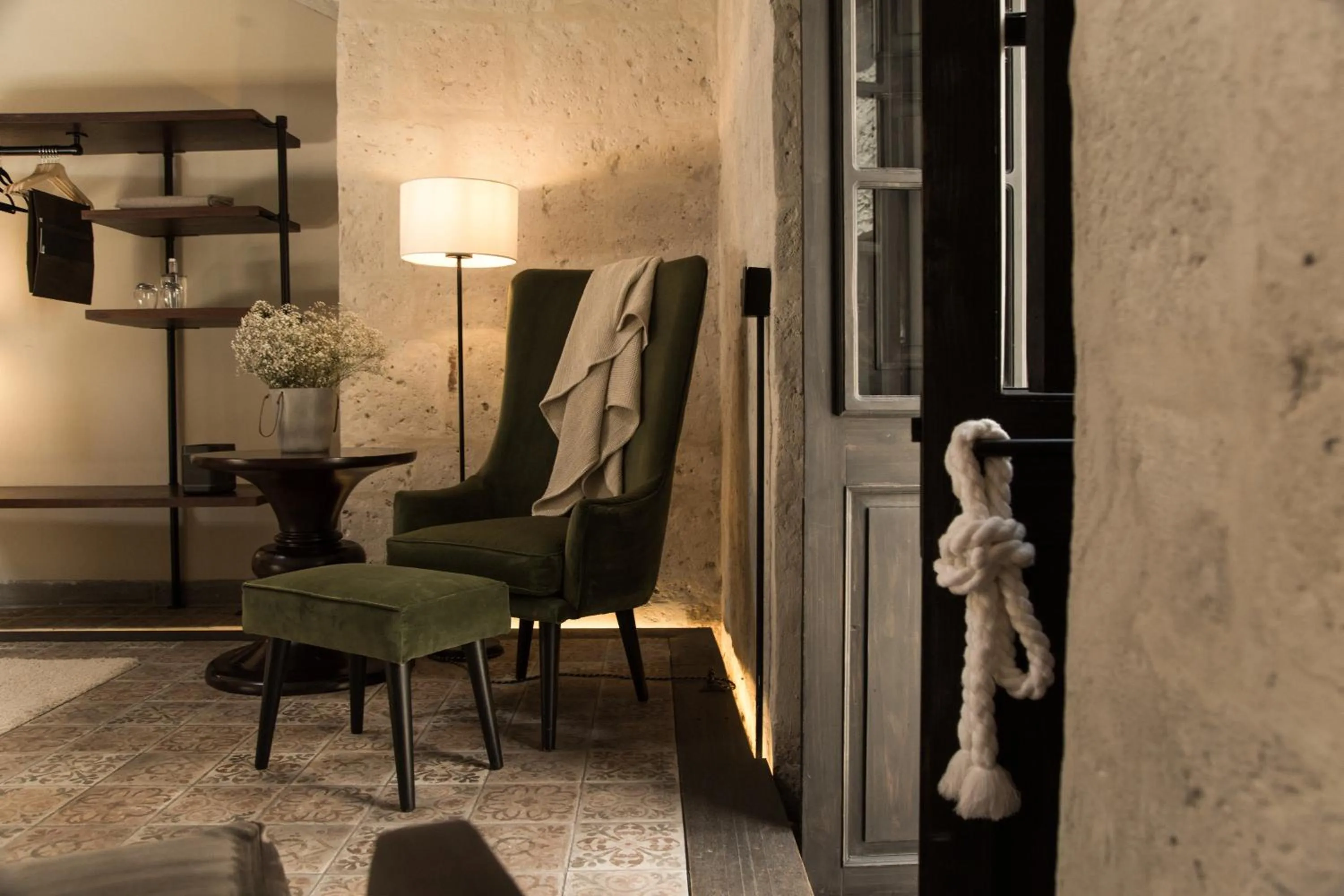 Decorative detail in CIRQA - Relais & Châteaux