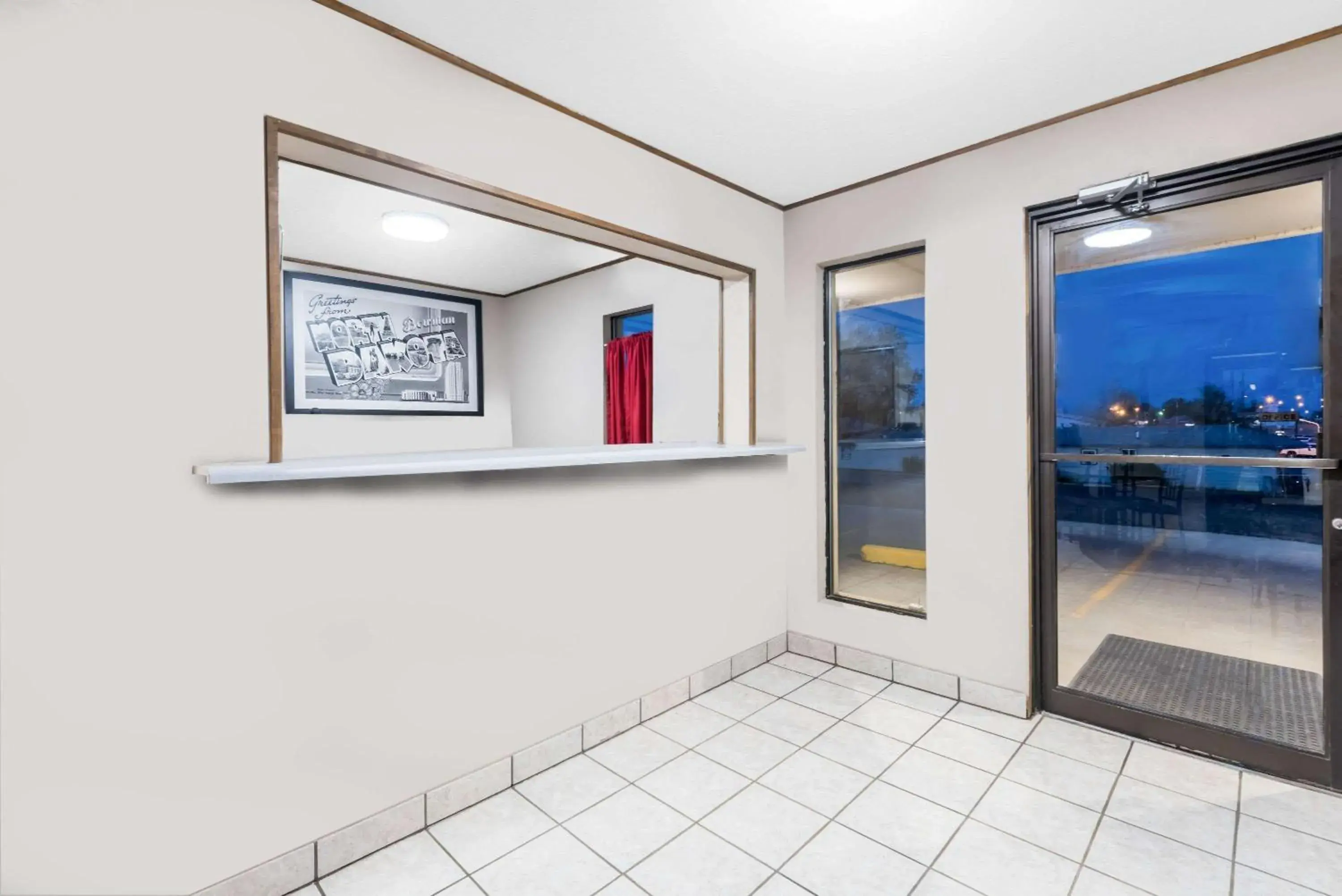 Lobby or reception in Super 8 by Wyndham Bowman Lobby or reception in Super 8 by Wyndham Bowman