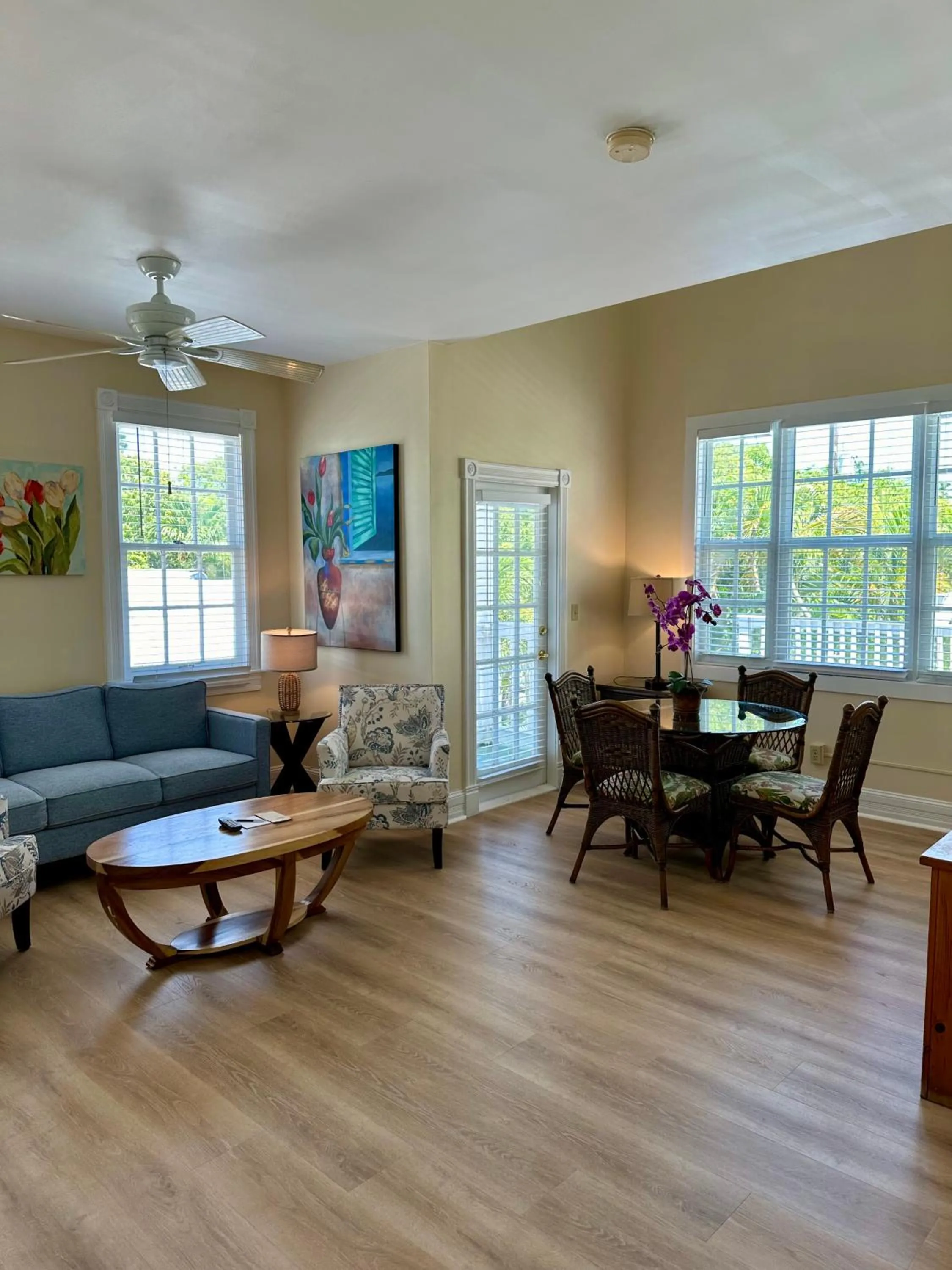 Living room in Douglas House