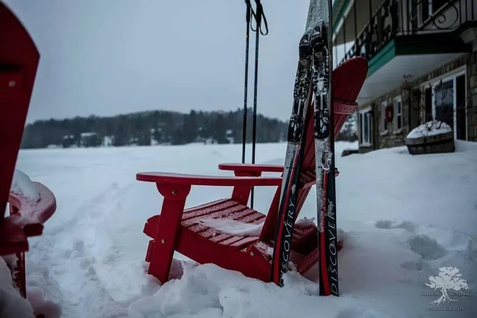 Facade/entrance in Gauthier's Saranac Lake Inn