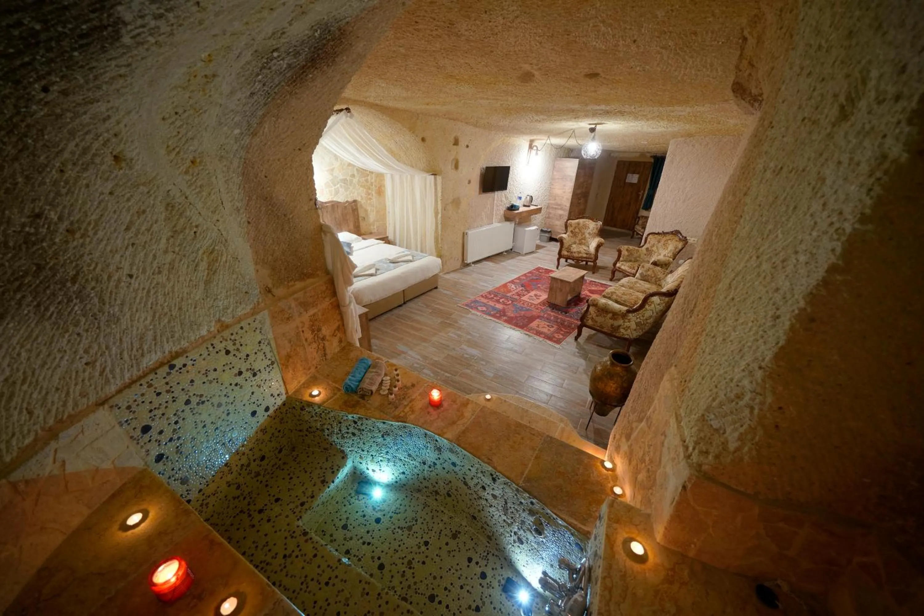 Photo of the whole room in Adelya Cave Hotel