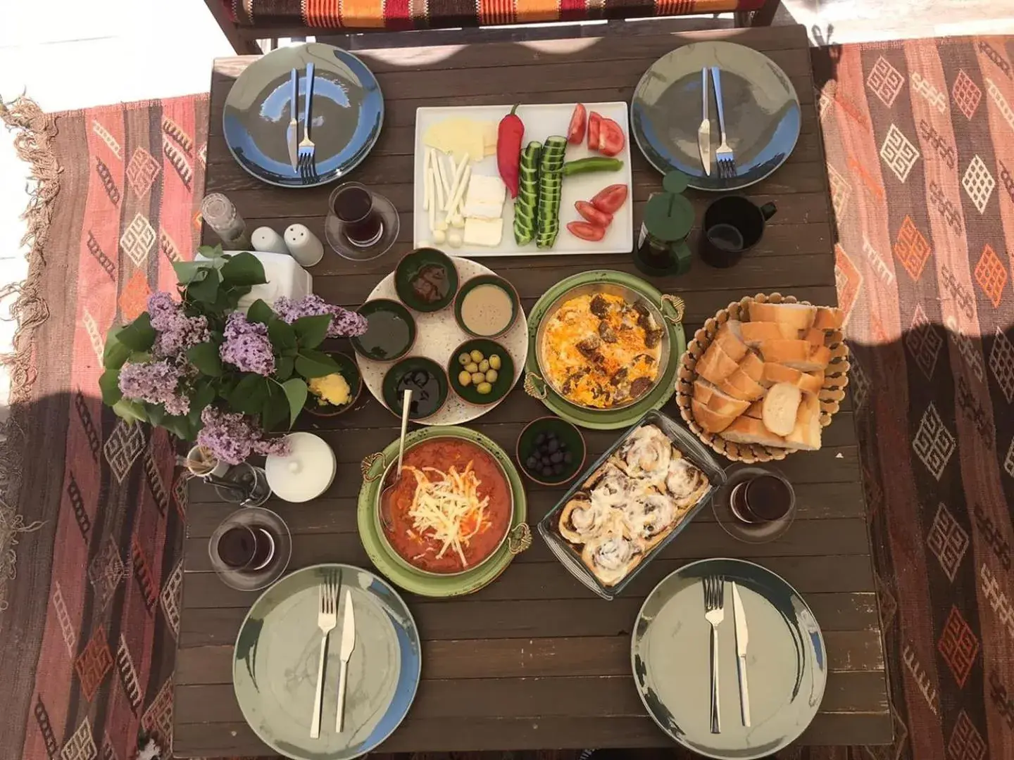 Breakfast in Adelya Cave Hotel Breakfast in Adelya Cave Hotel