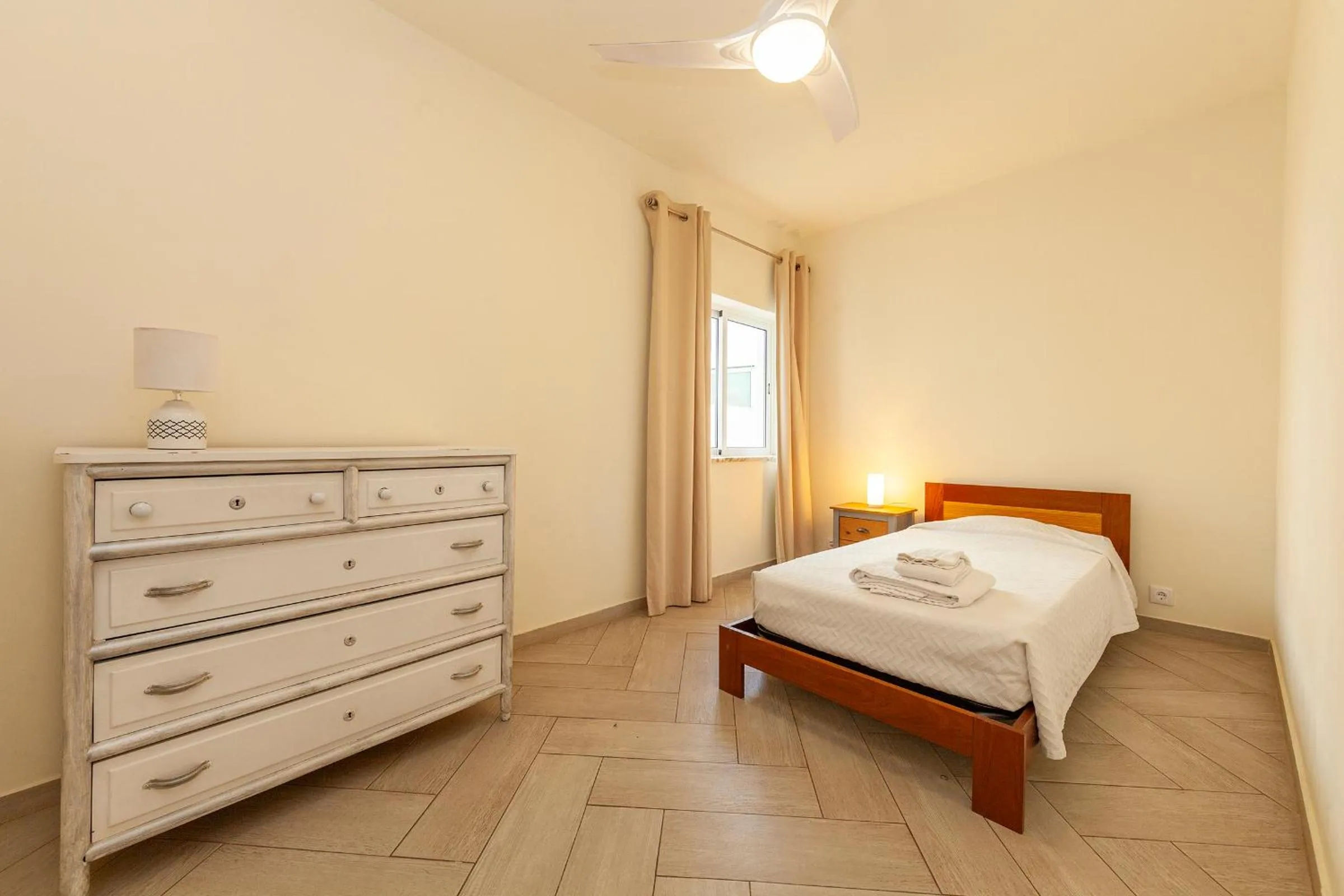 Bed in Lagos Center Apartment