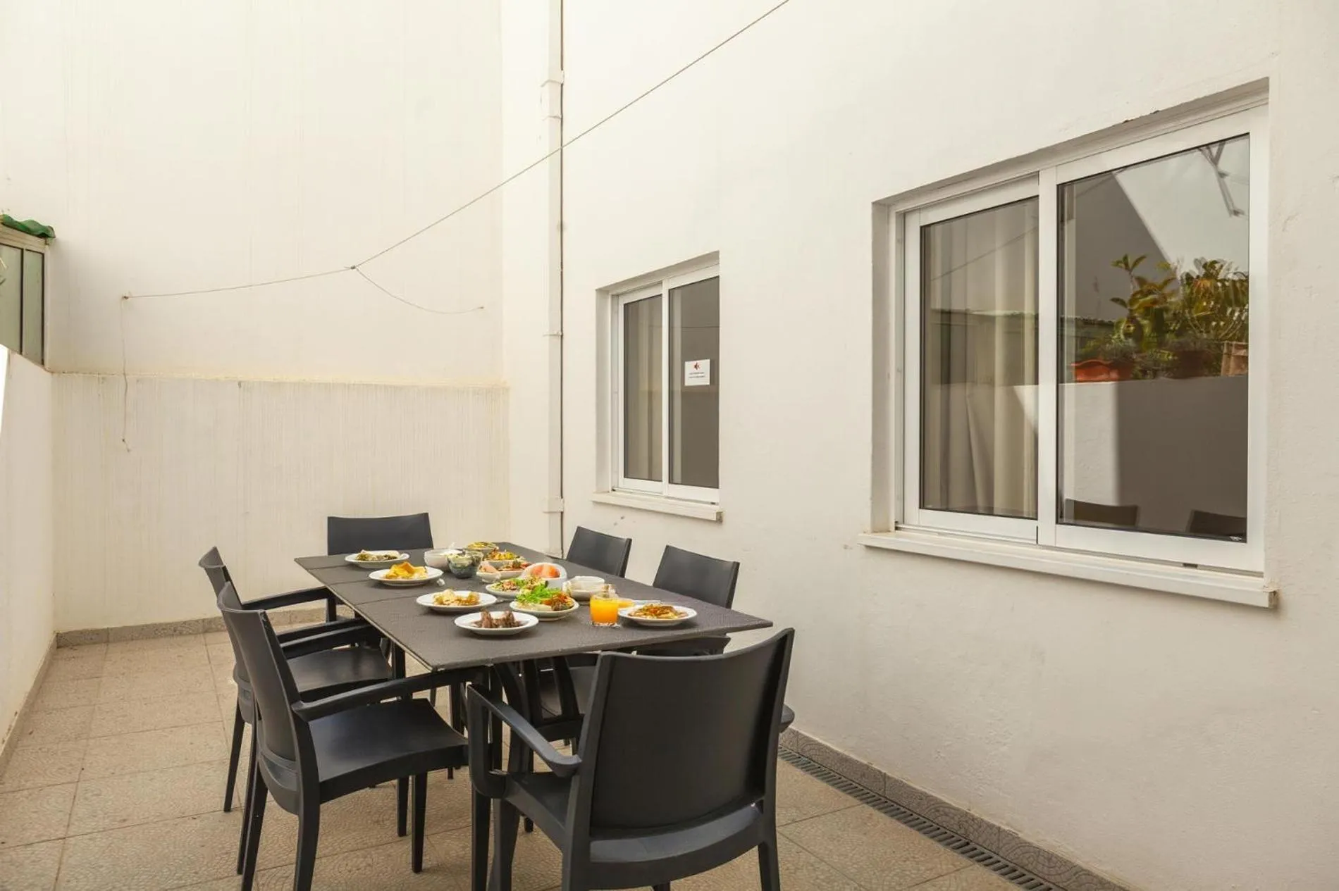 Floor plan in Lagos Center Apartment