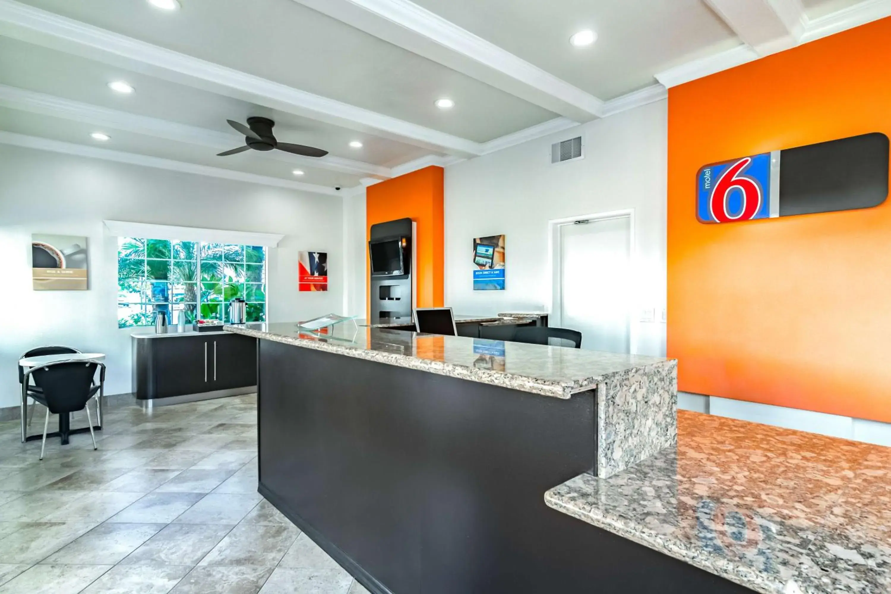 Lobby or reception in Motel 6-Anaheim, CA Lobby or reception in Motel 6-Anaheim, CA