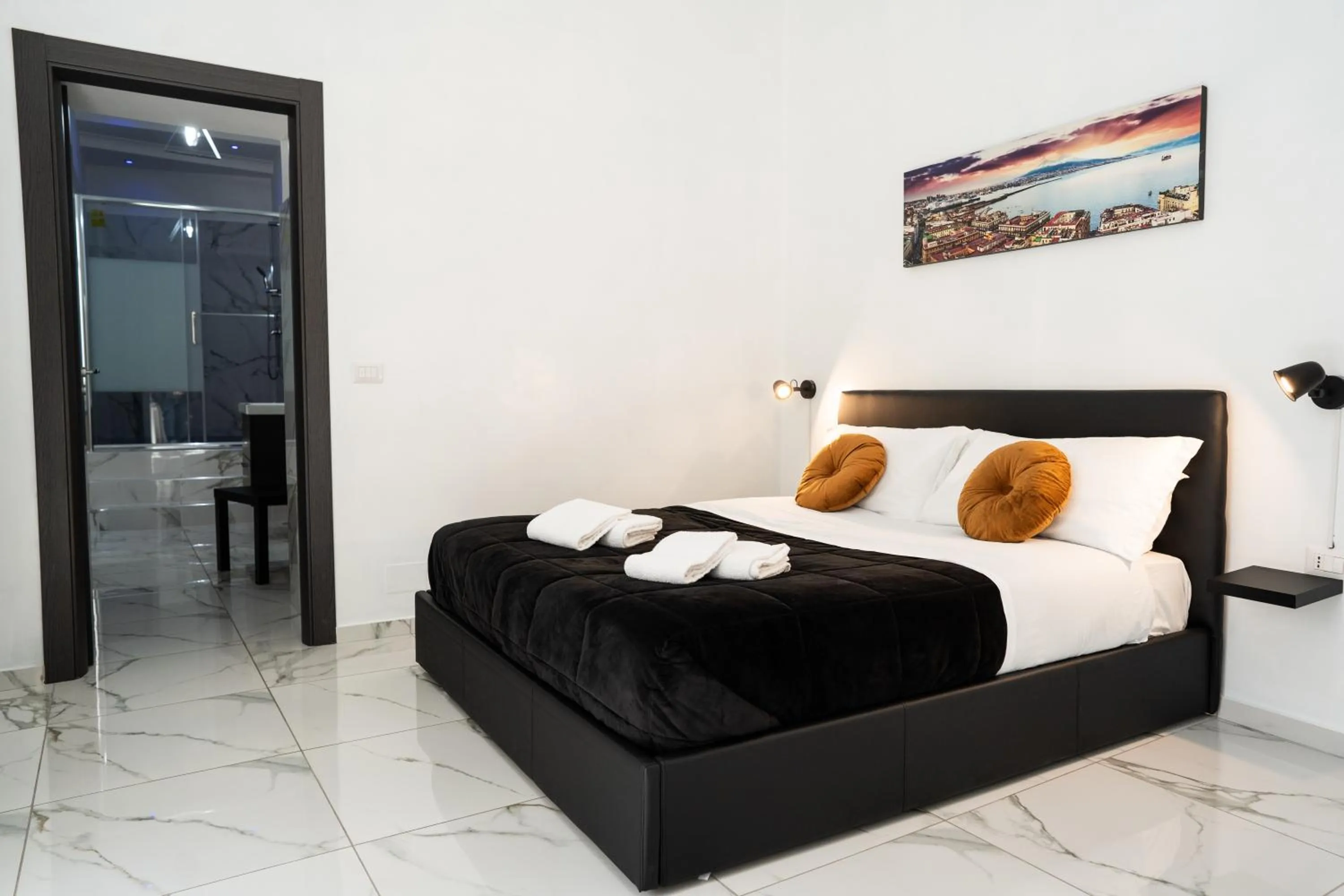 Bed in San Felice Palace