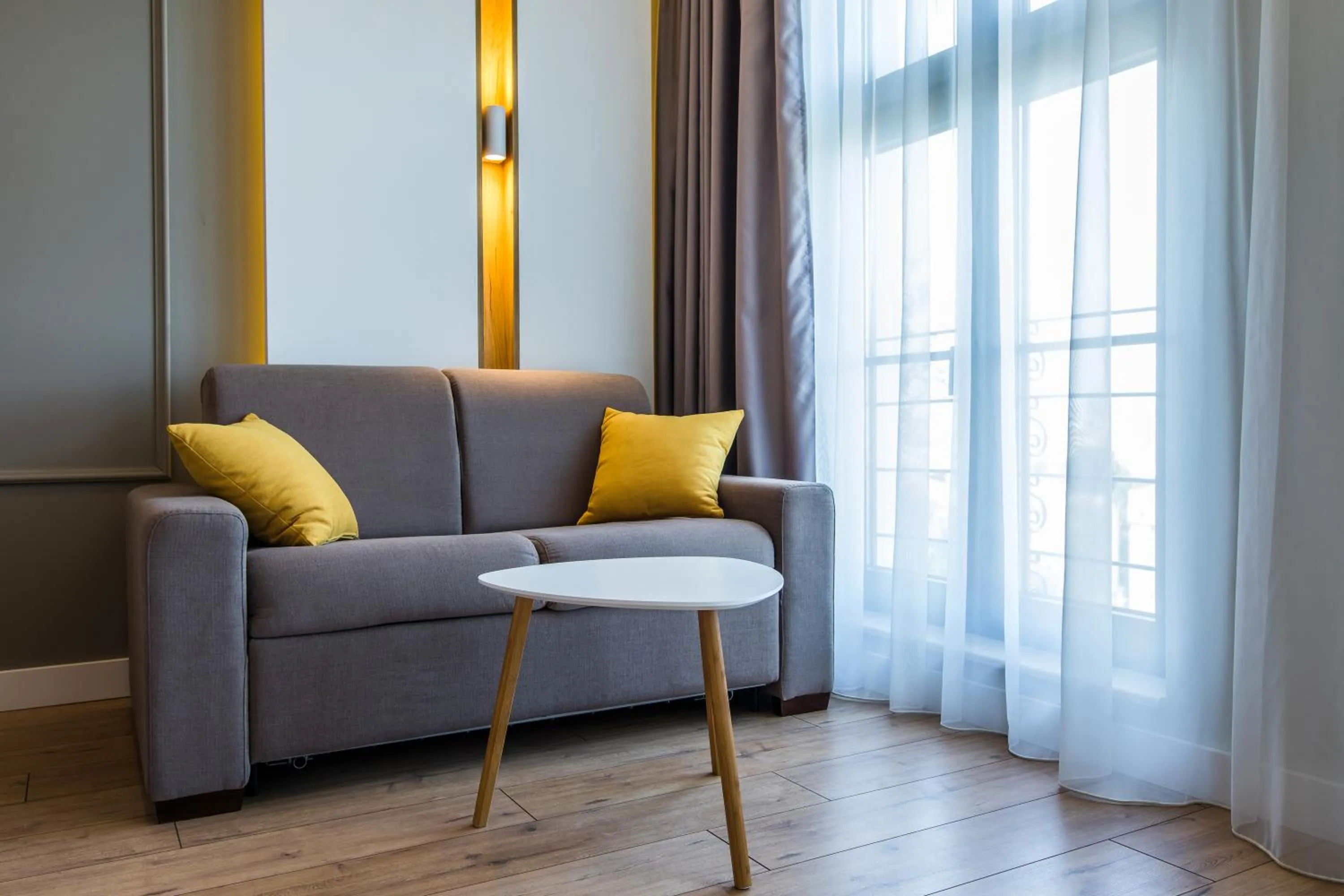 Seating area in HillHouse Plovdiv