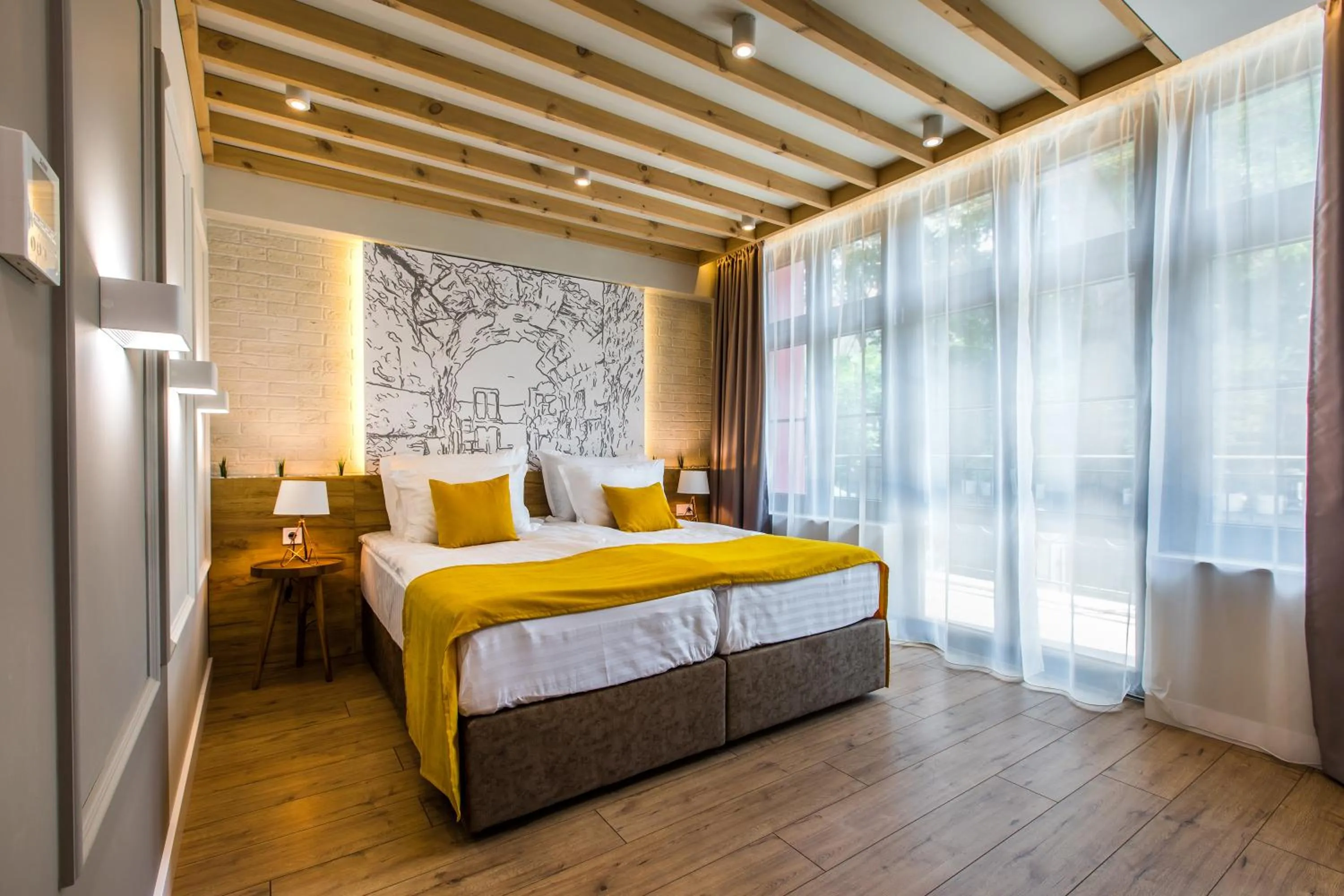 Bed in HillHouse Plovdiv