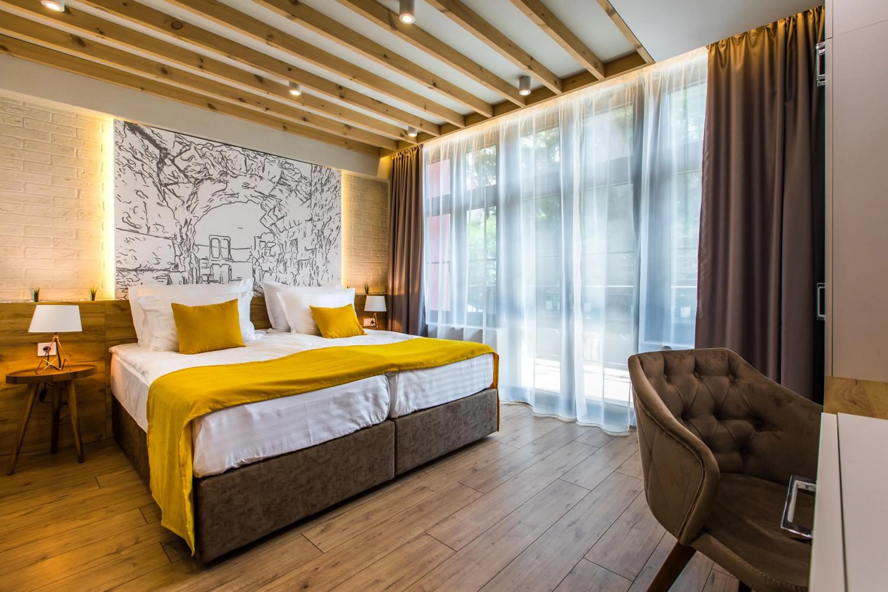 Bed in HillHouse Plovdiv